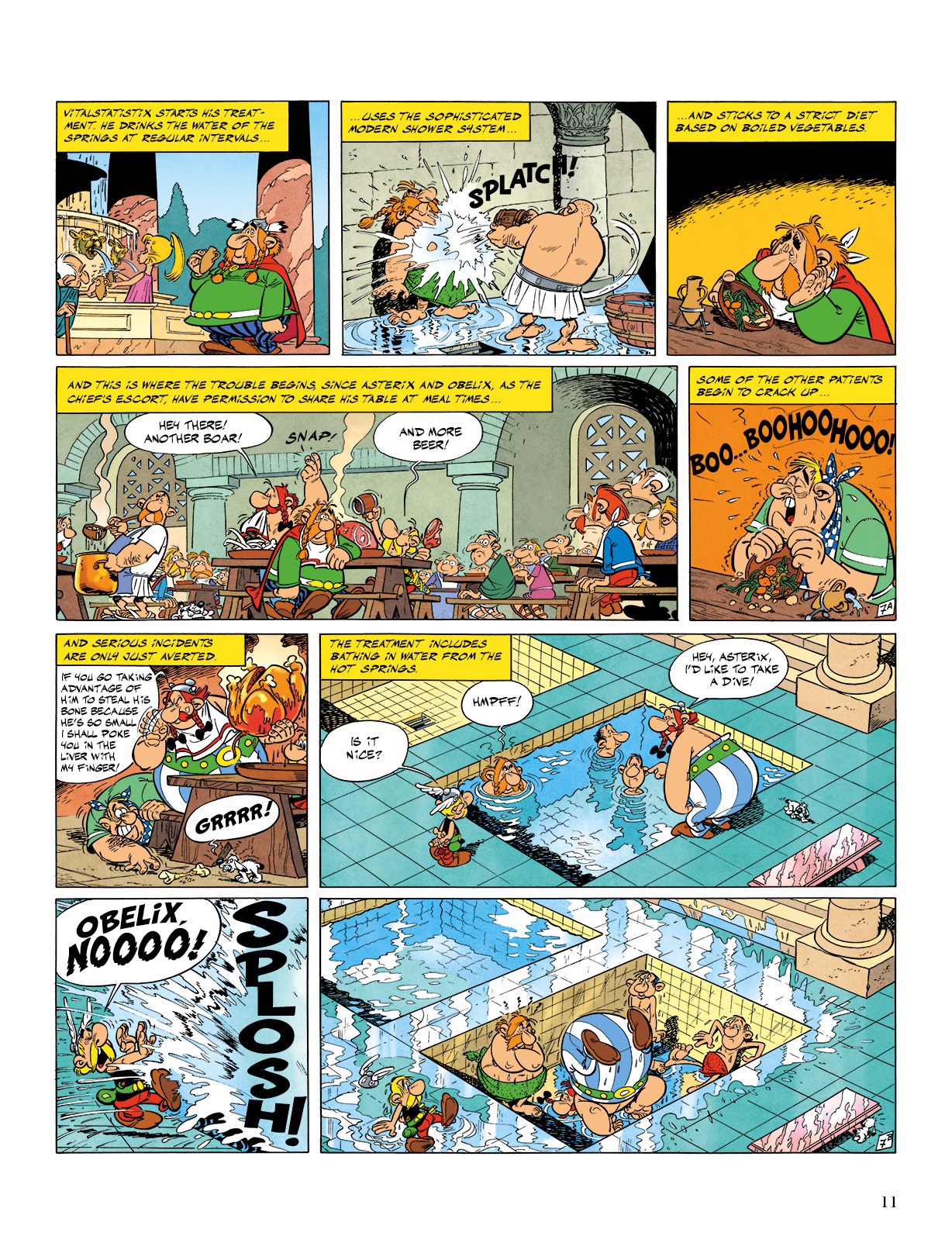 Read online Asterix comic -  Issue #11 - 12