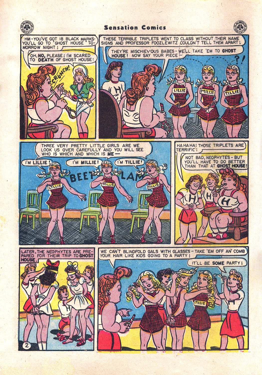 Read online Sensation (Mystery) Comics comic -  Issue #43 - 3