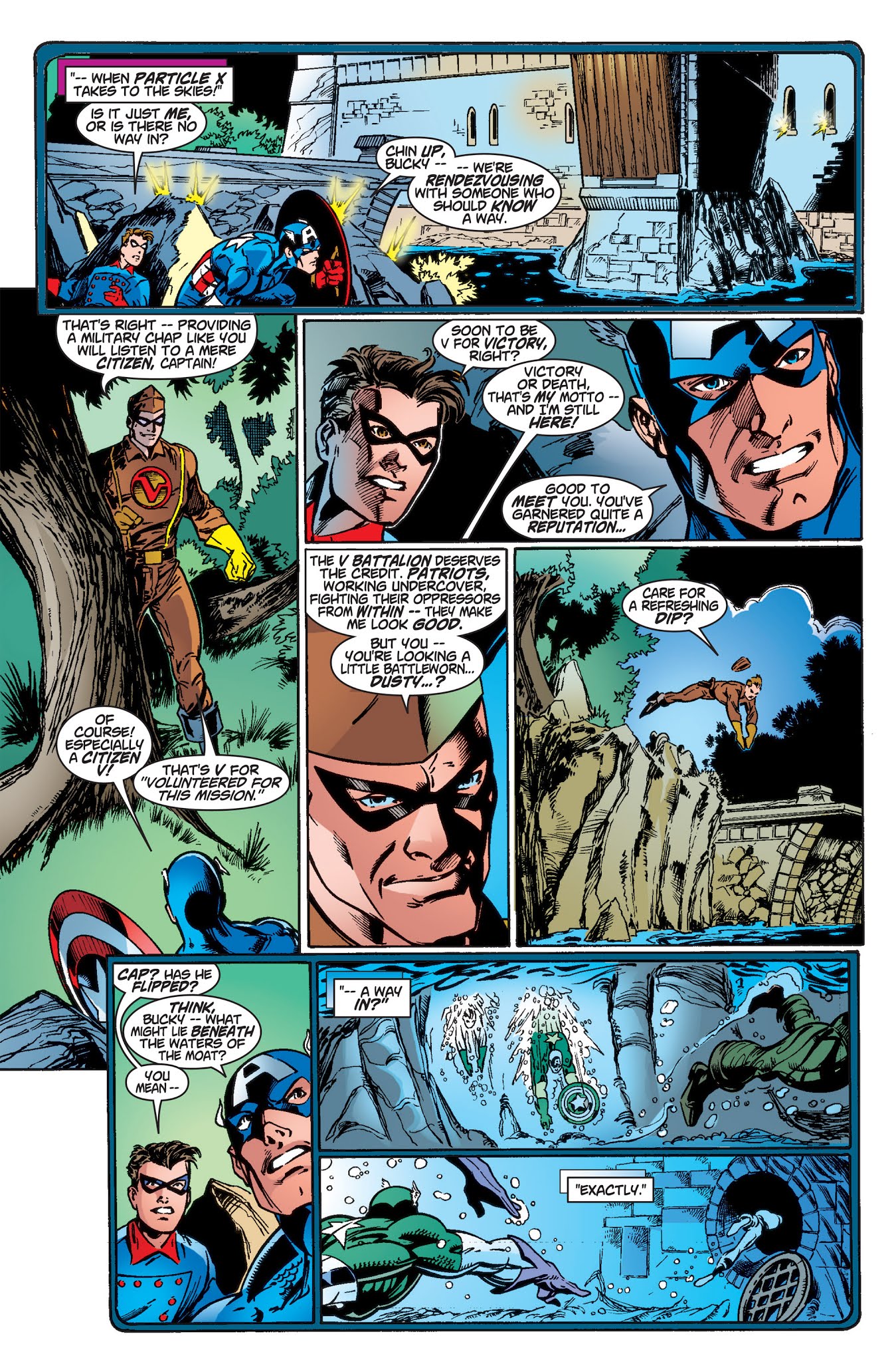 Read online Captain America/Citizen V '98 comic -  Issue # Full - 17
