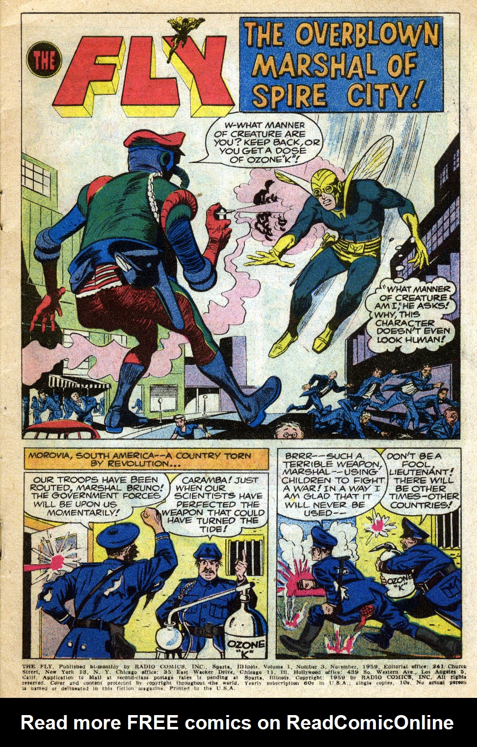 Read online The Fly (1959) comic -  Issue #3 - 3