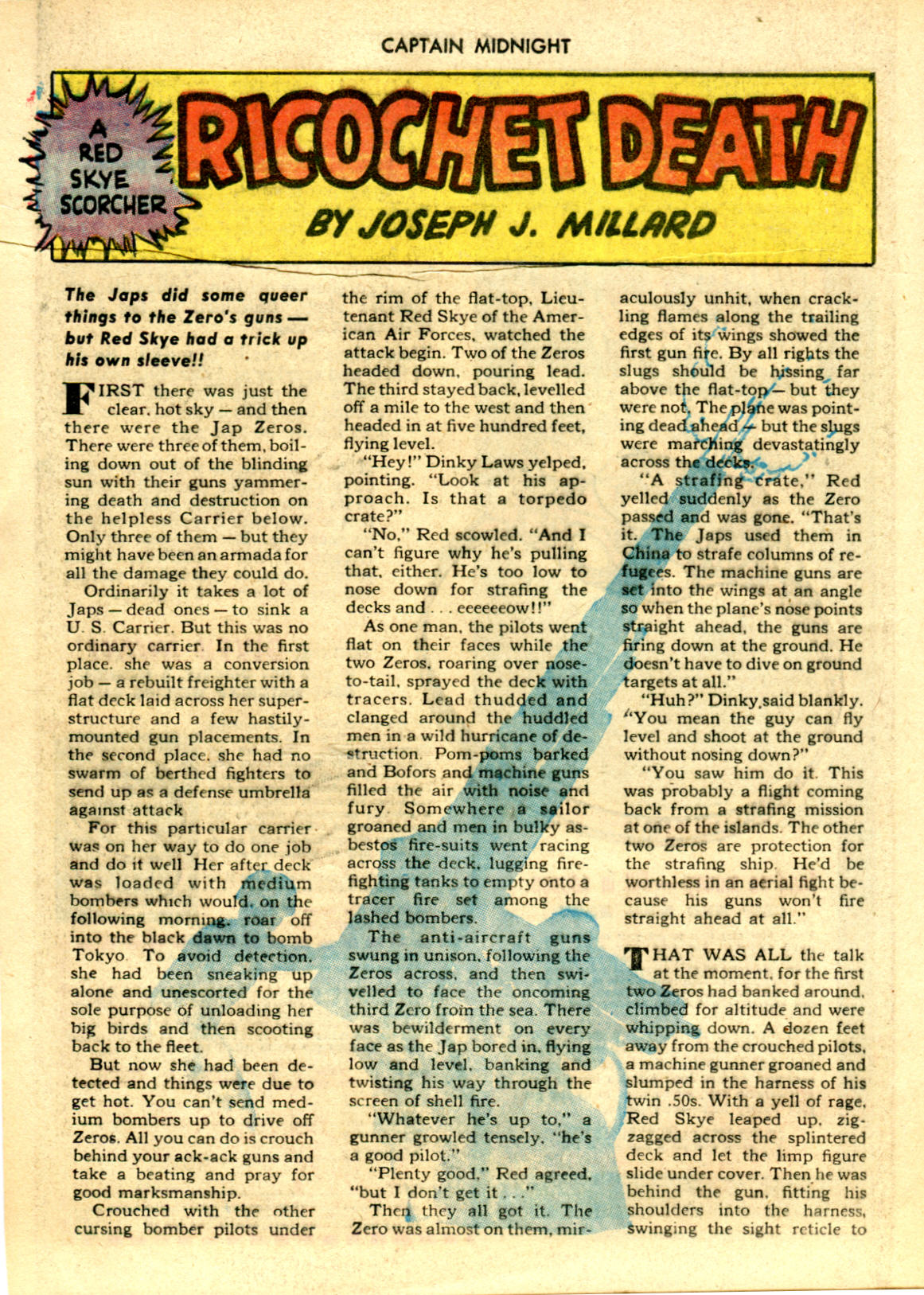 Read online Captain Midnight (1942) comic -  Issue #18 - 24