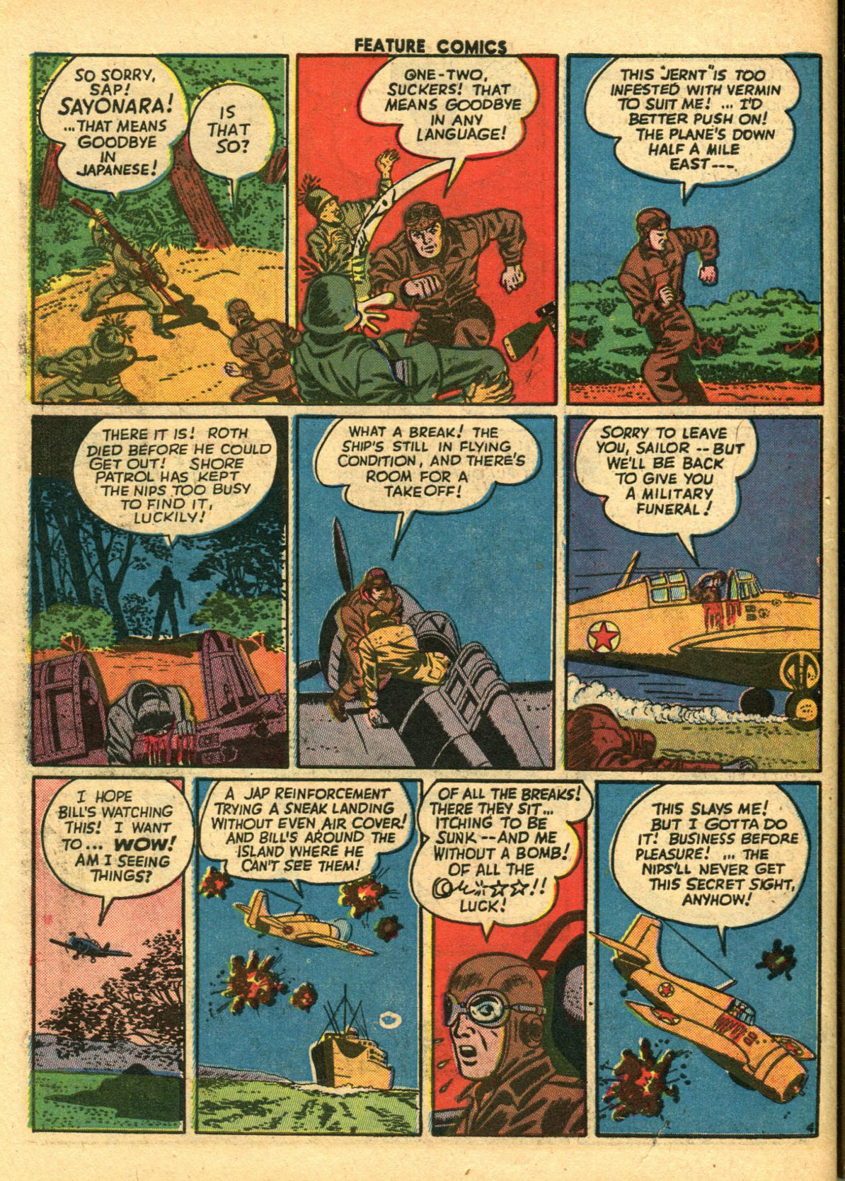 Read online Feature Comics comic -  Issue #75 - 50