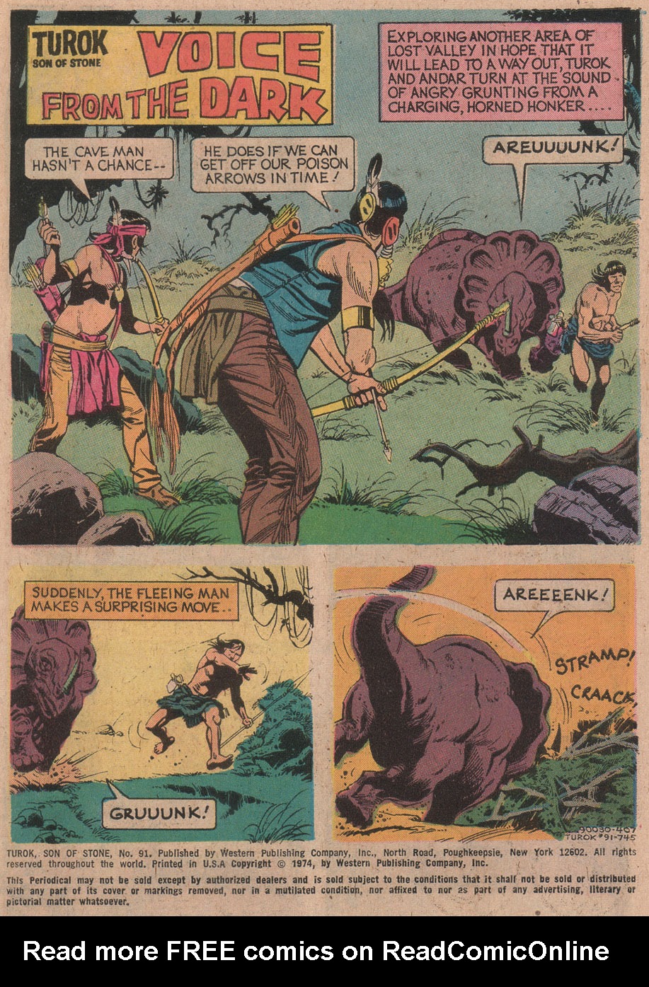 Read online Turok, Son of Stone comic -  Issue #91 - 3