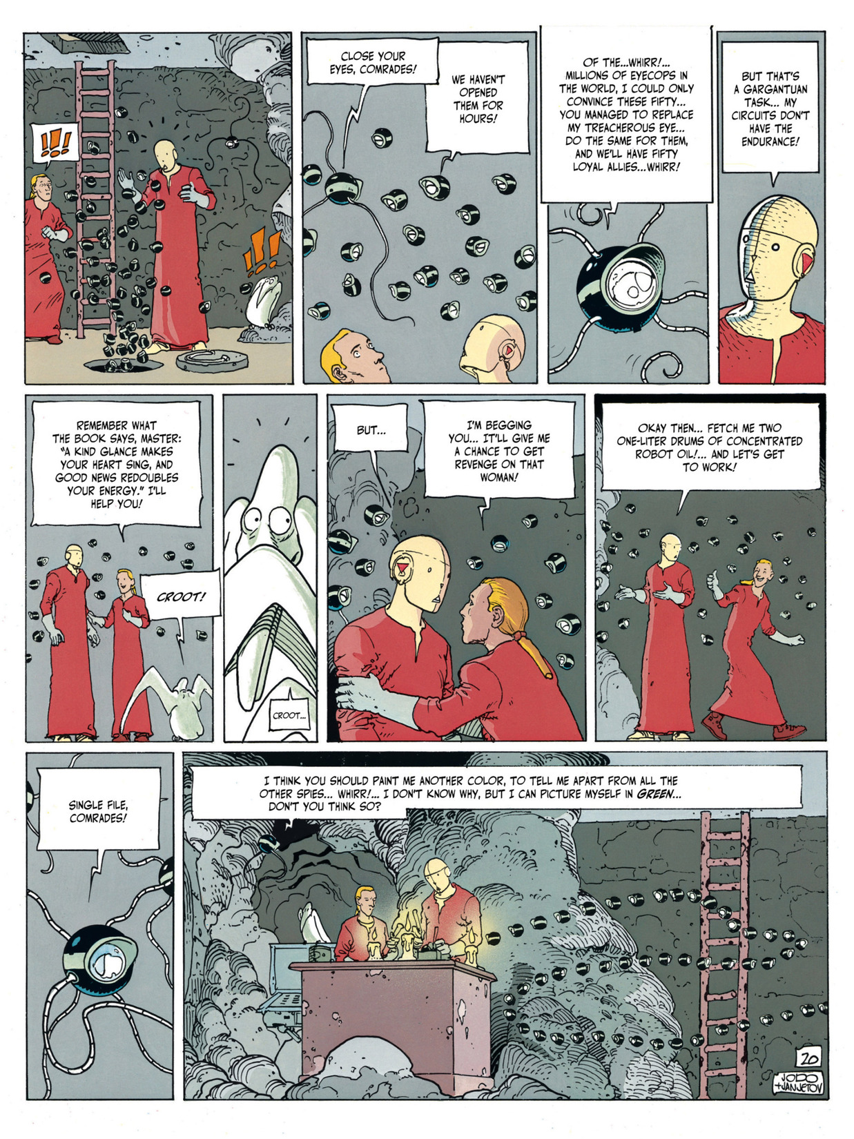 Read online Before the Incal comic -  Issue #3 - 23