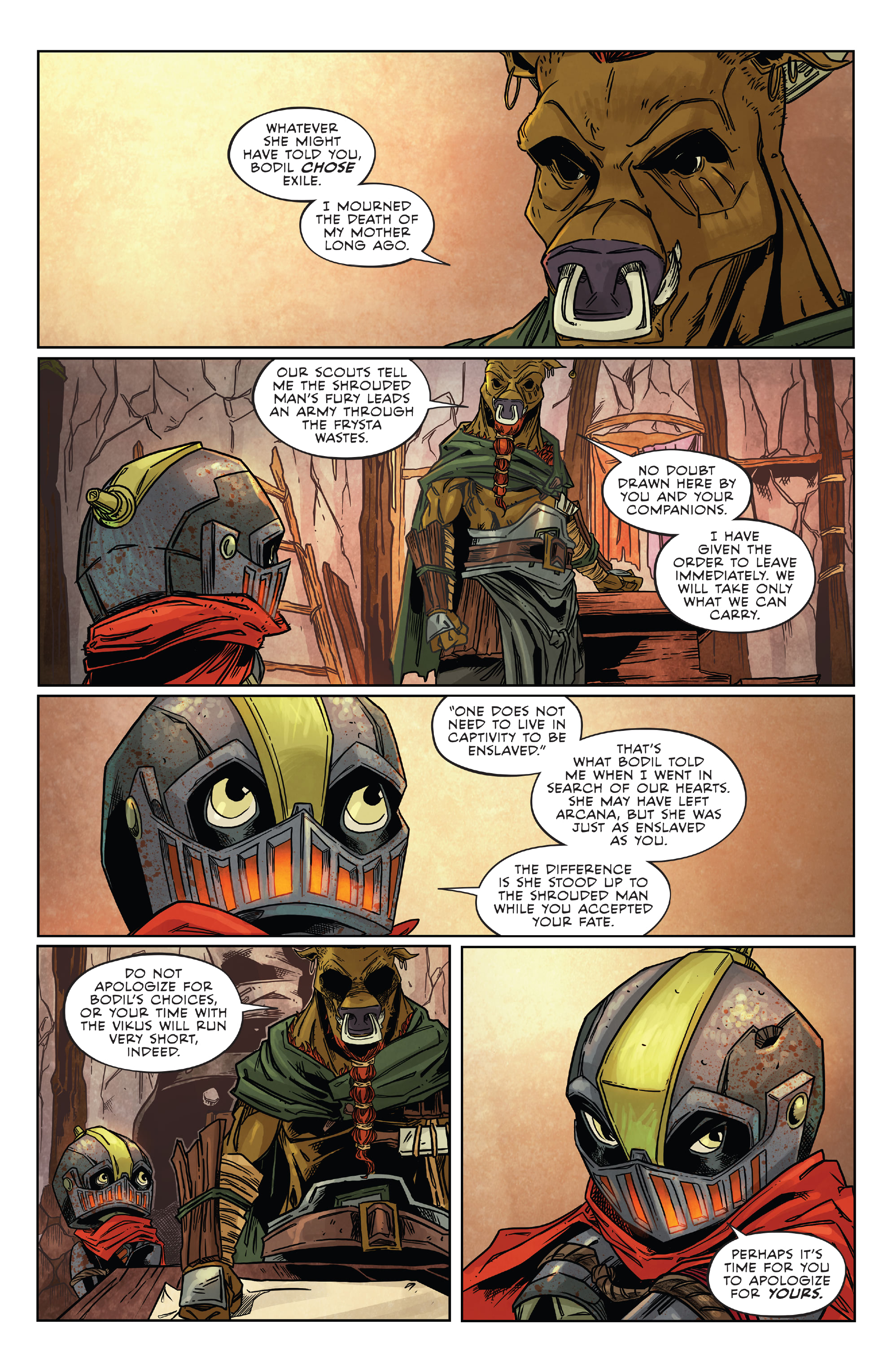 Read online Canto III: Lionhearted comic -  Issue #4 - 13