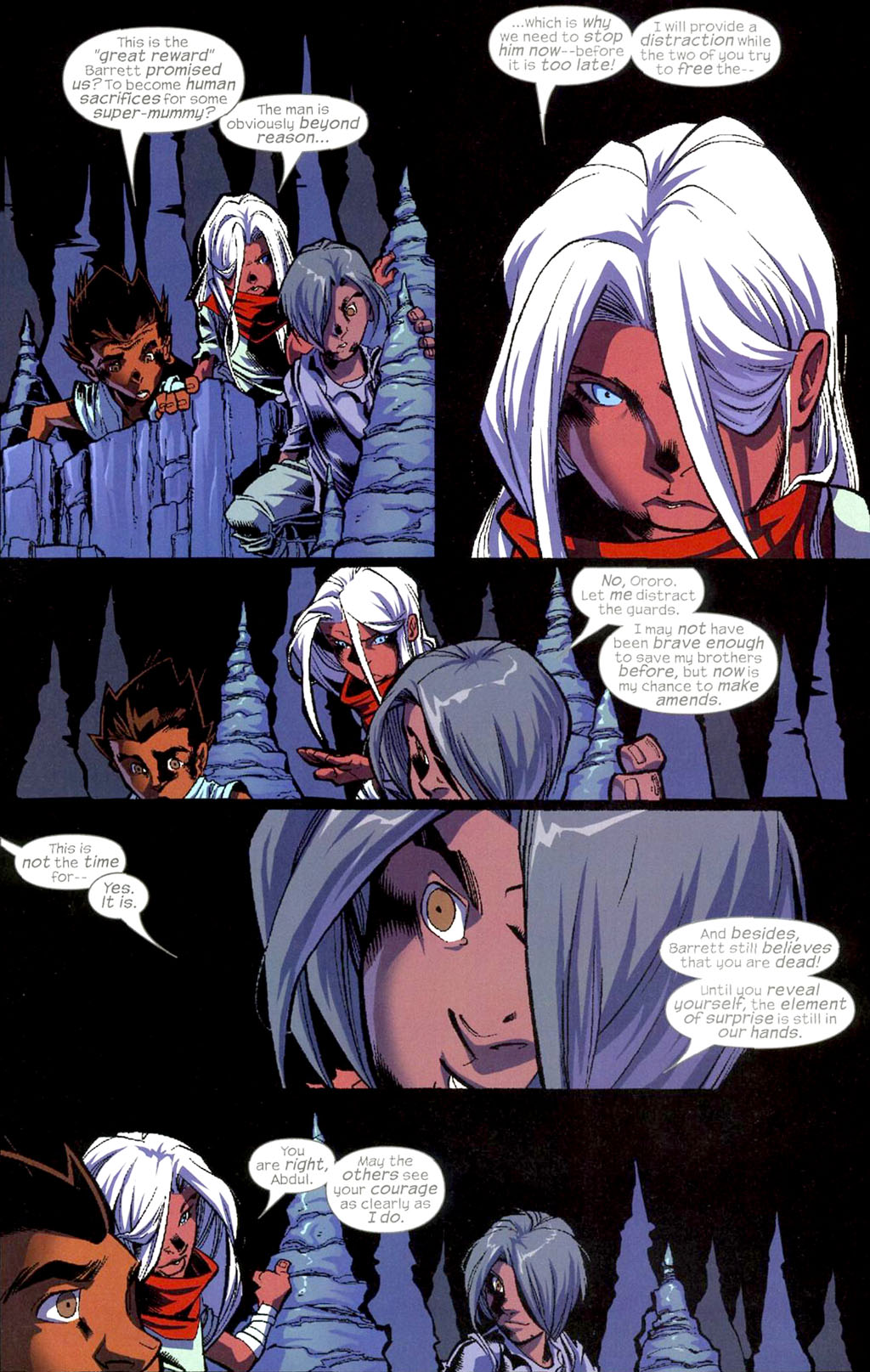 Read online Ororo: Before the Storm comic -  Issue #4 - 11