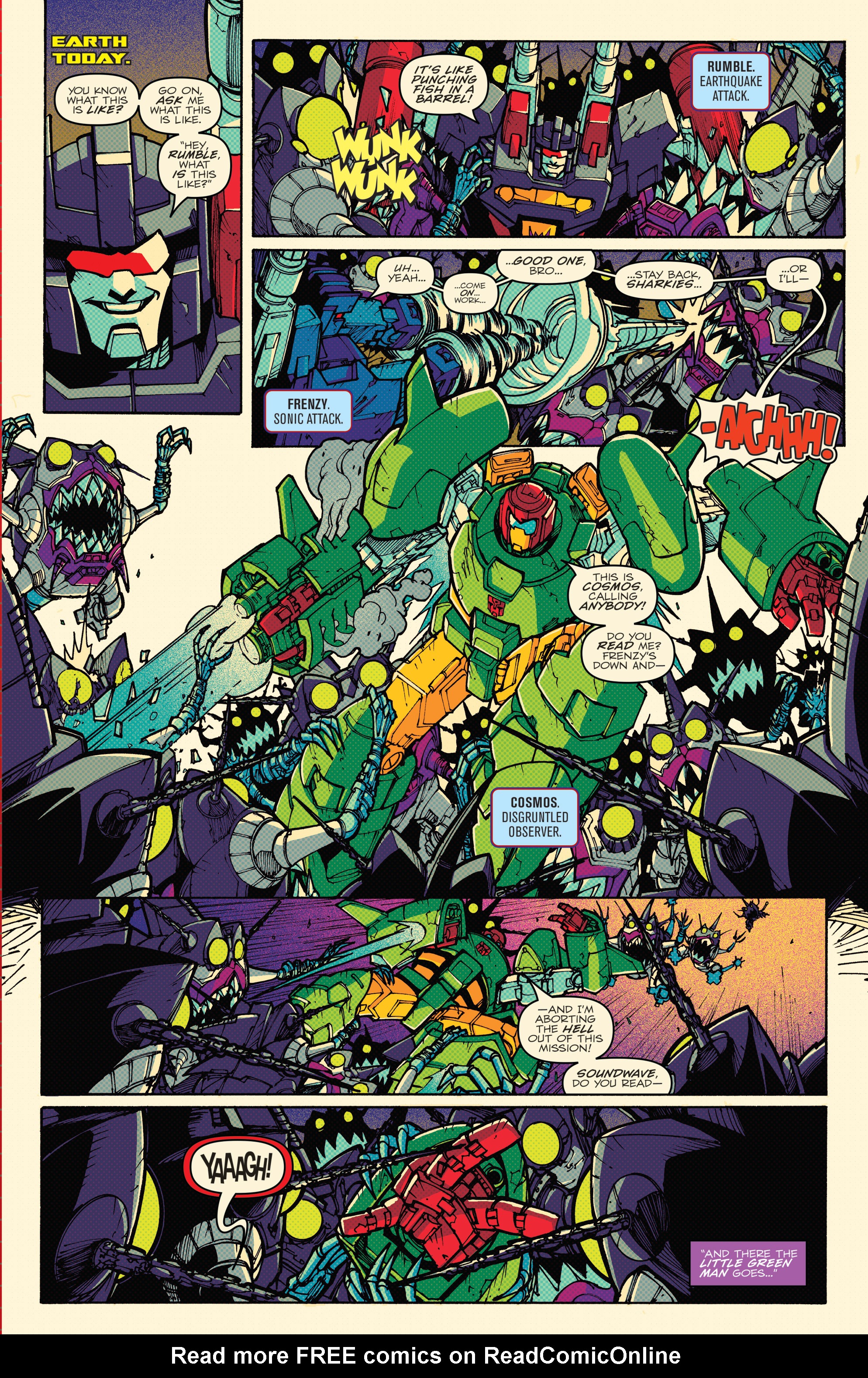 Read online Optimus Prime comic -  Issue #4 - 5