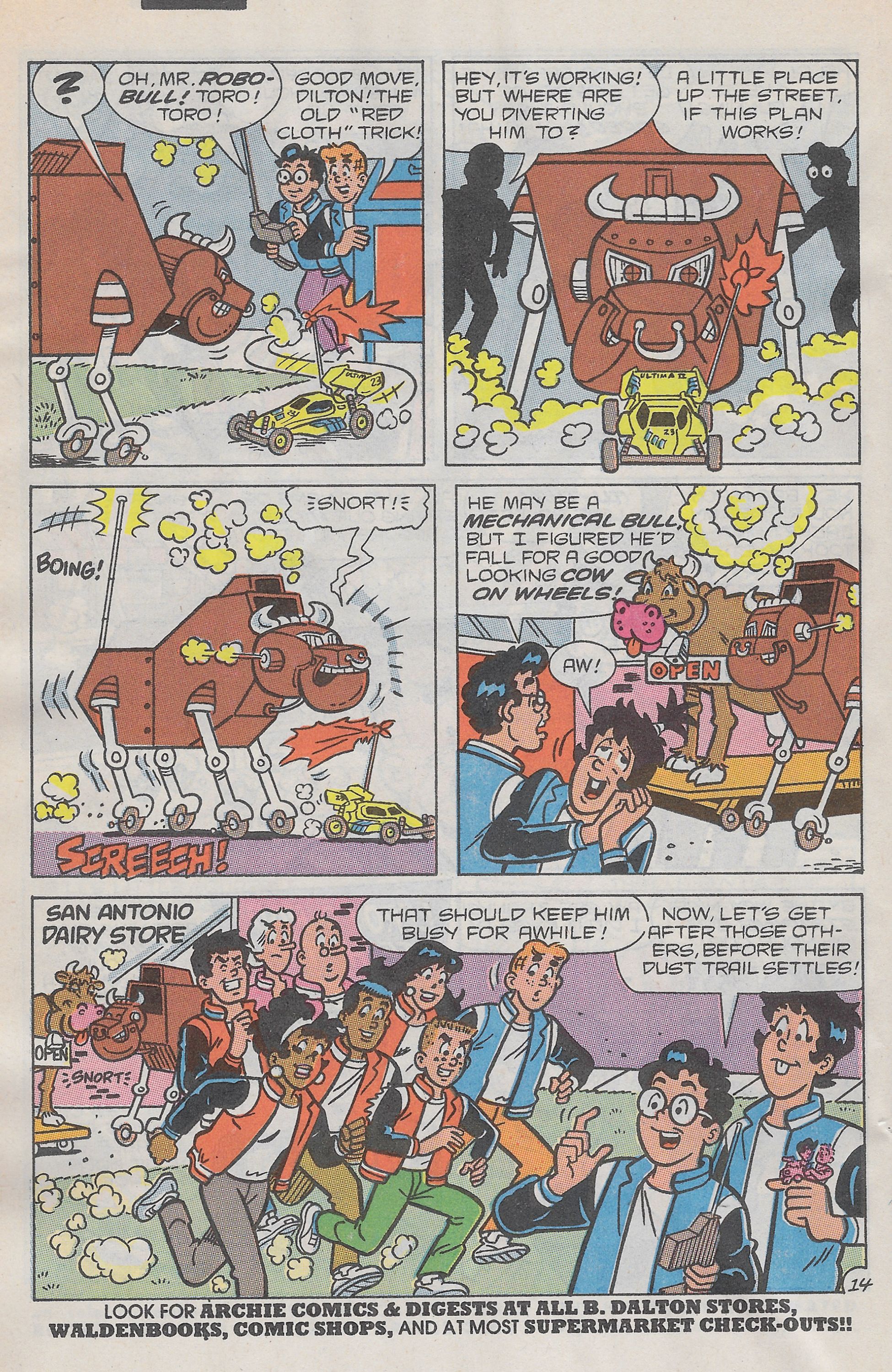 Read online Archie's R/C Racers comic -  Issue #9 - 22