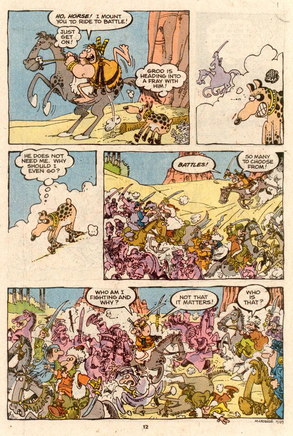 Read online Sergio Aragonés Groo the Wanderer comic -  Issue #62 - 13