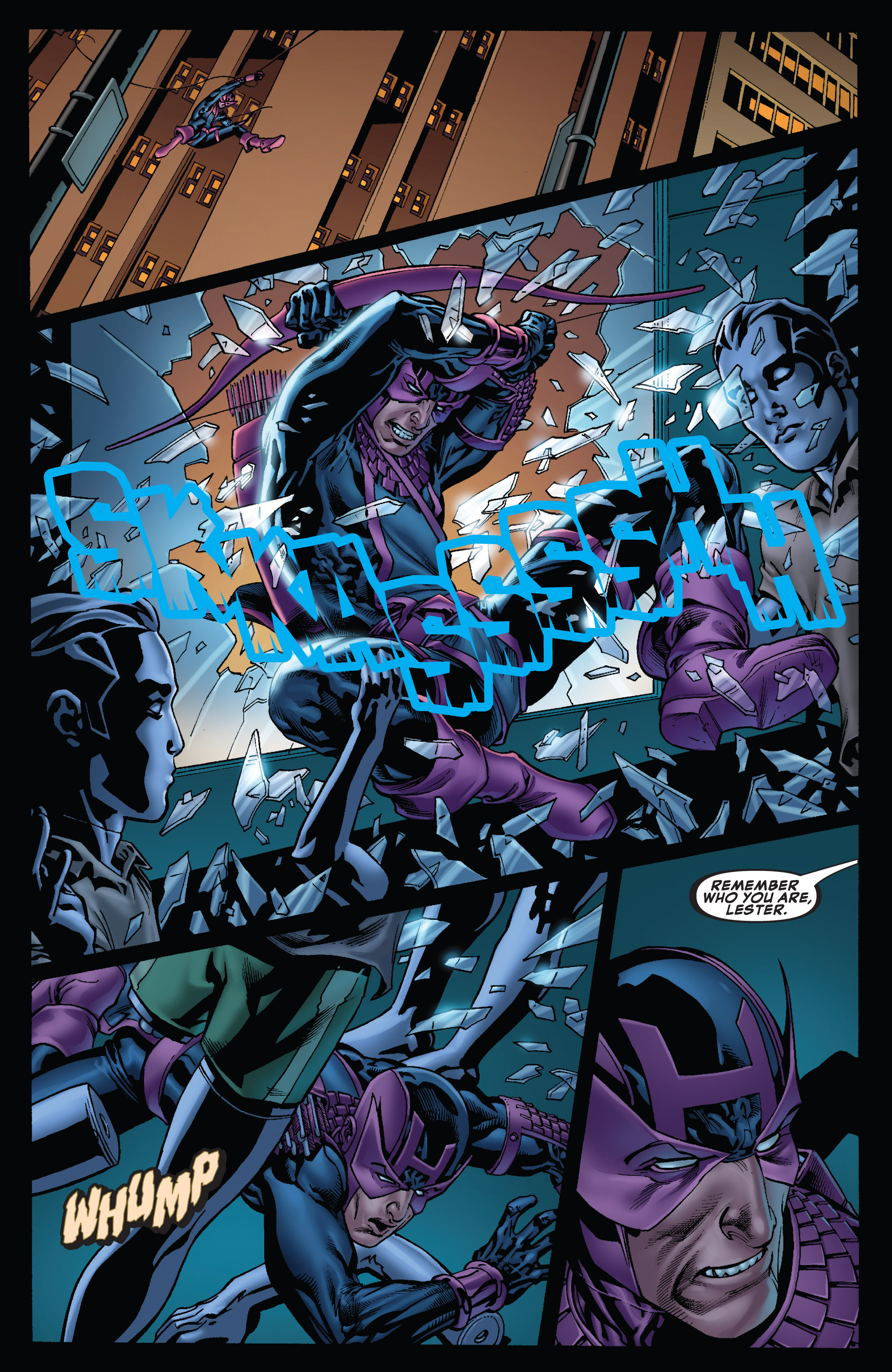 Read online Dark Reign: Hawkeye comic -  Issue #3 - 4