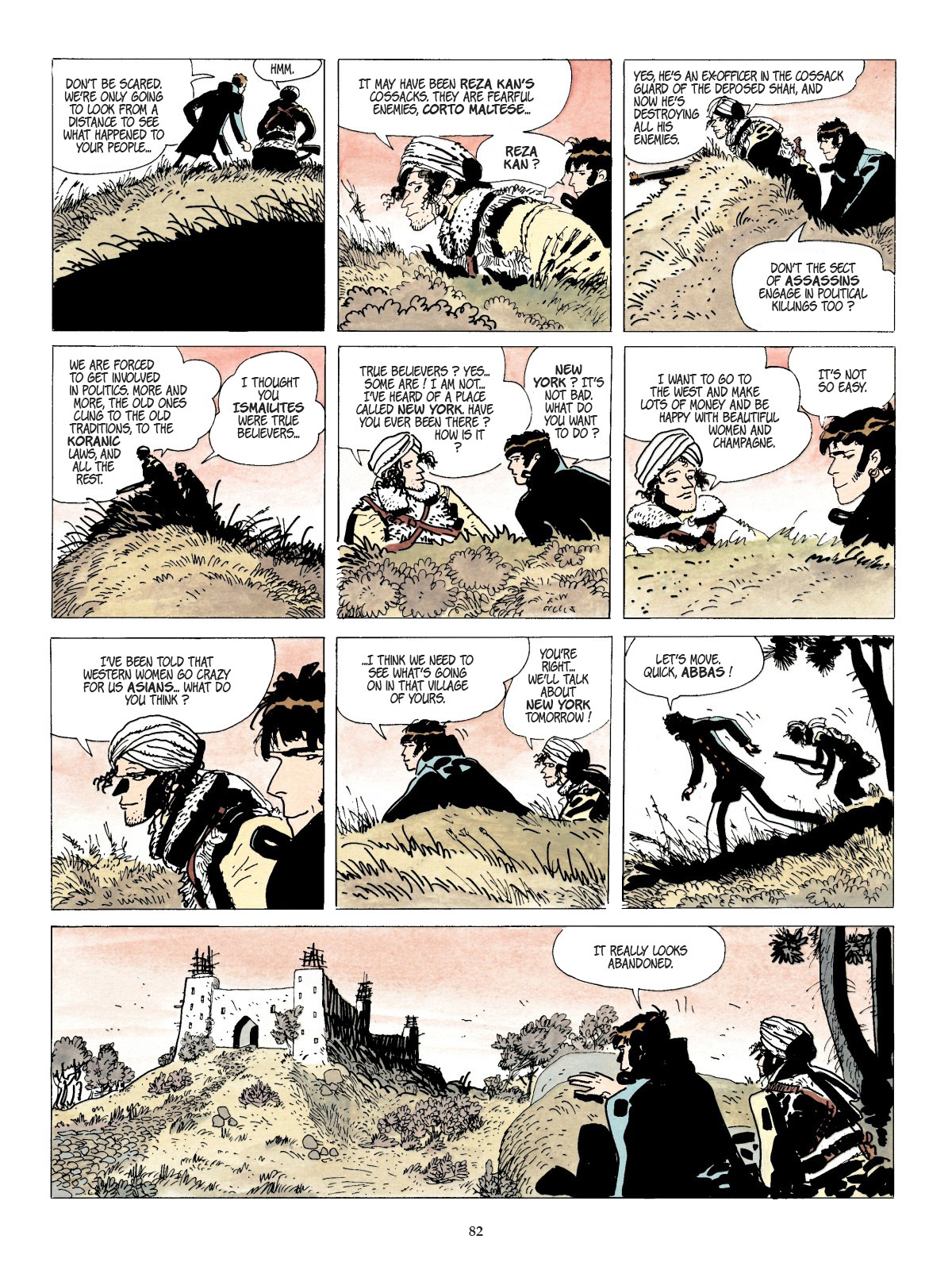 Read online Corto Maltese comic -  Issue # TPB 11 - 85