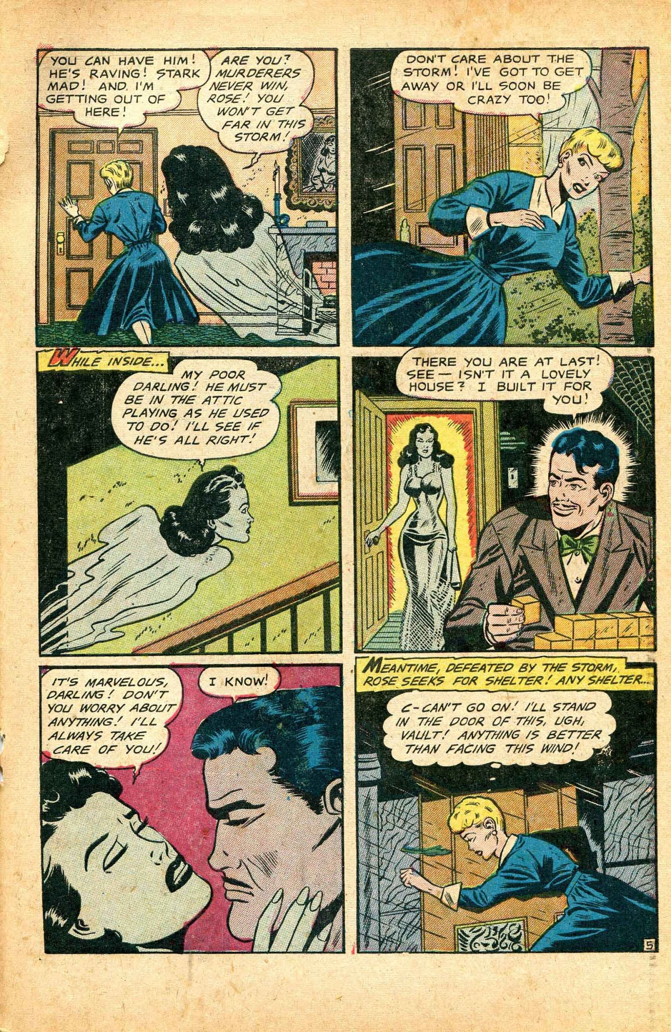 Read online Voodoo (1952) comic -  Issue #5 - 31