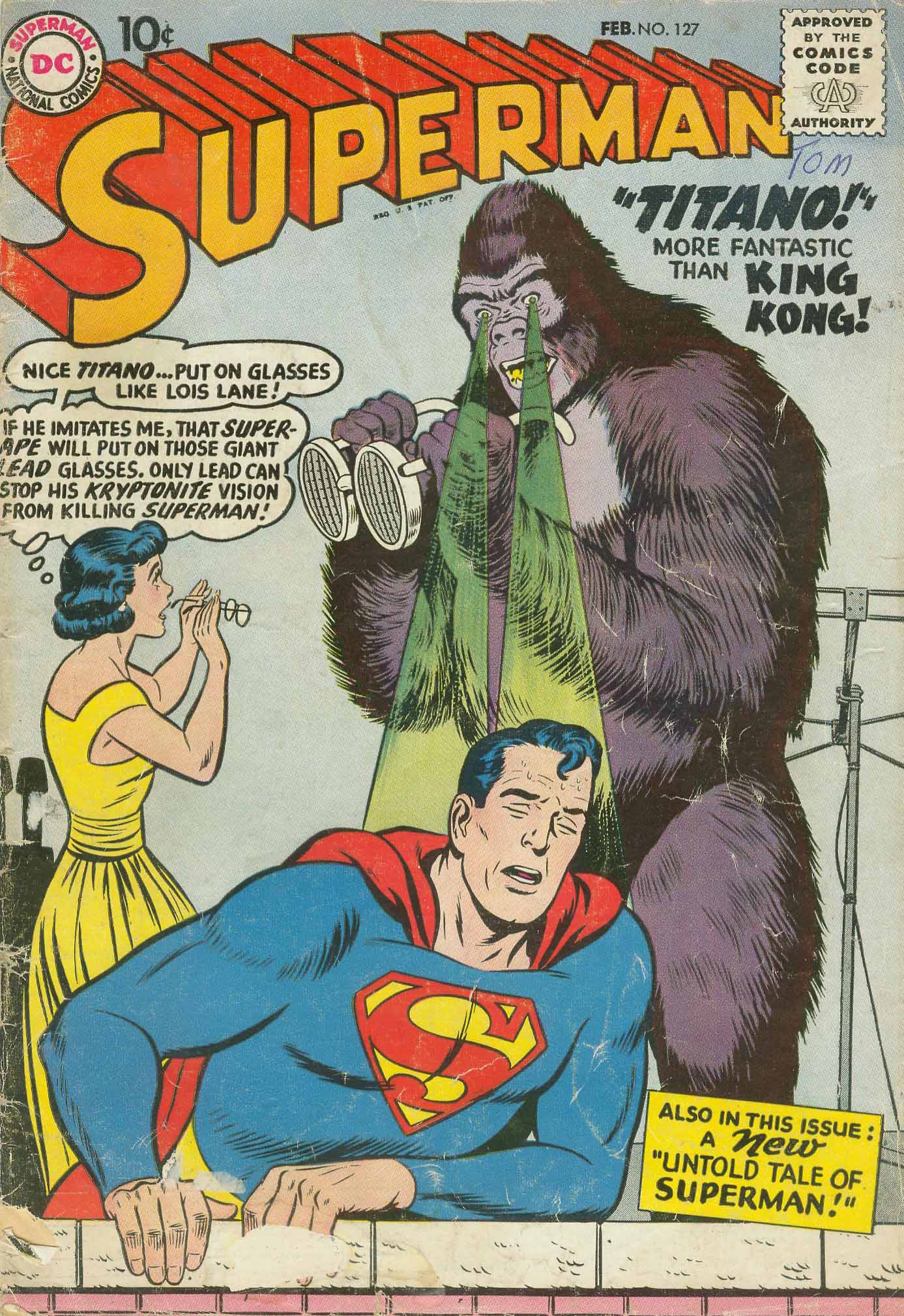 Read online Superman (1939) comic -  Issue #127 - 1