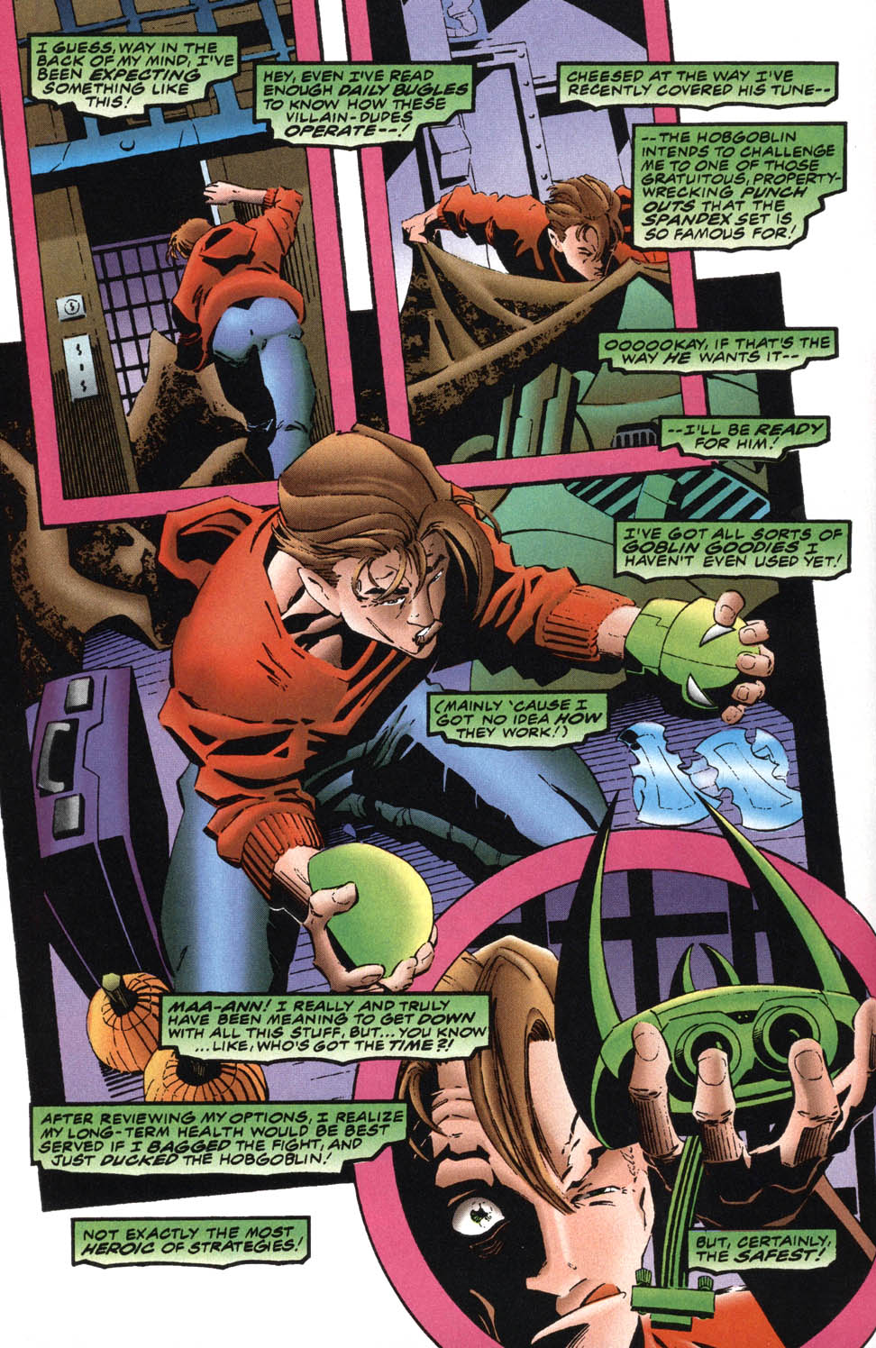 Read online Green Goblin comic -  Issue #4 - 6