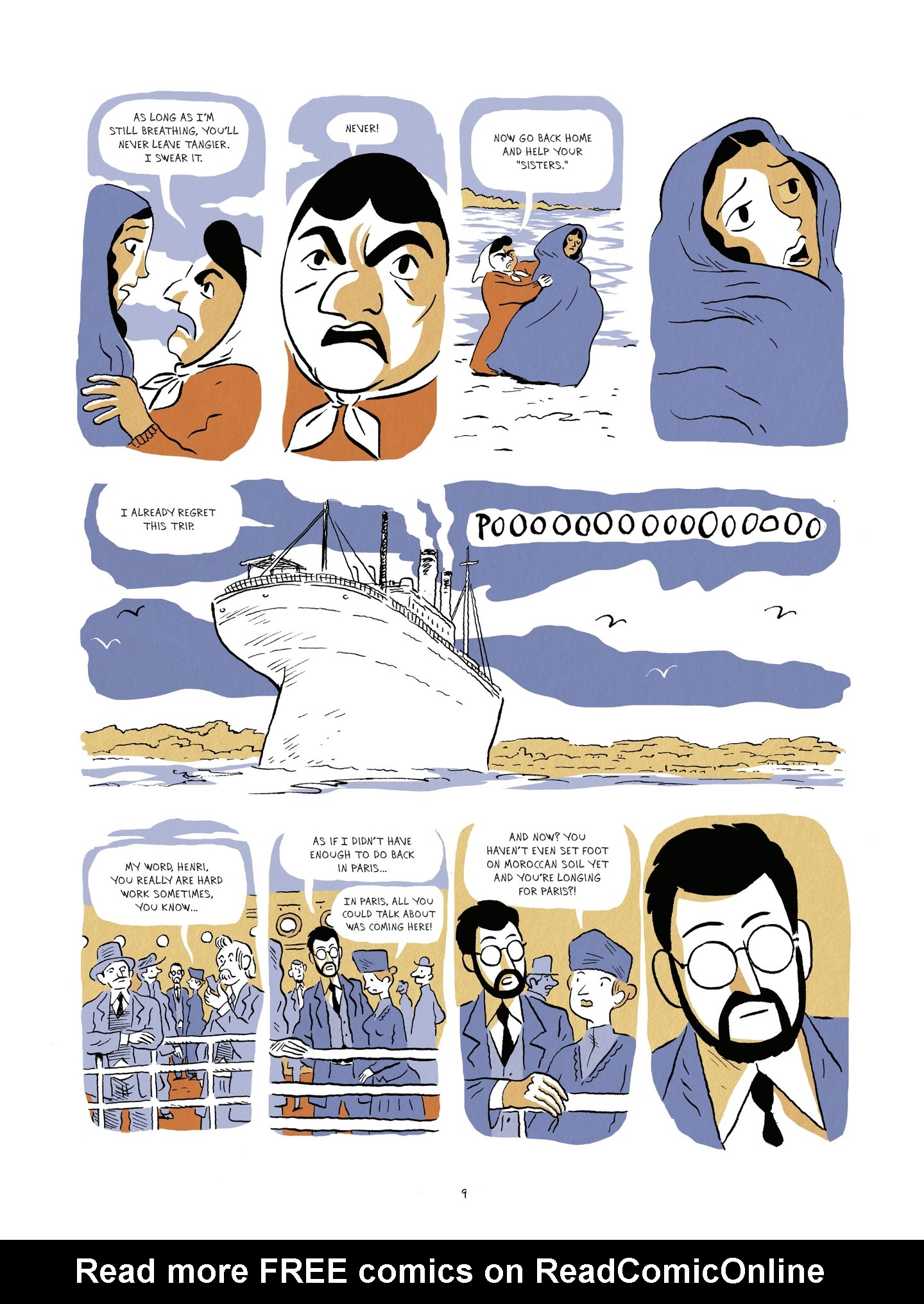Read online Tangier in the Rain comic -  Issue # TPB - 9