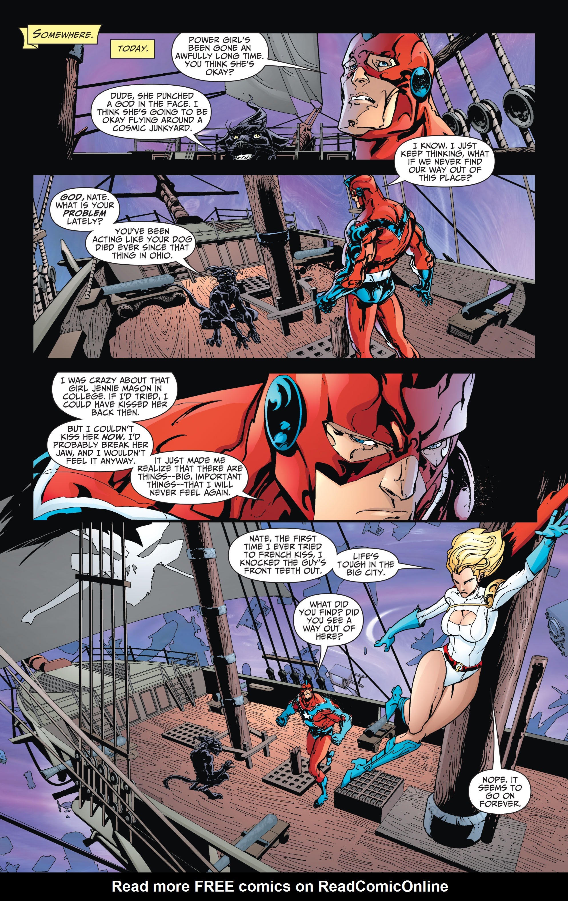Read online JSA All-Stars (2010) comic -  Issue #15 - 4