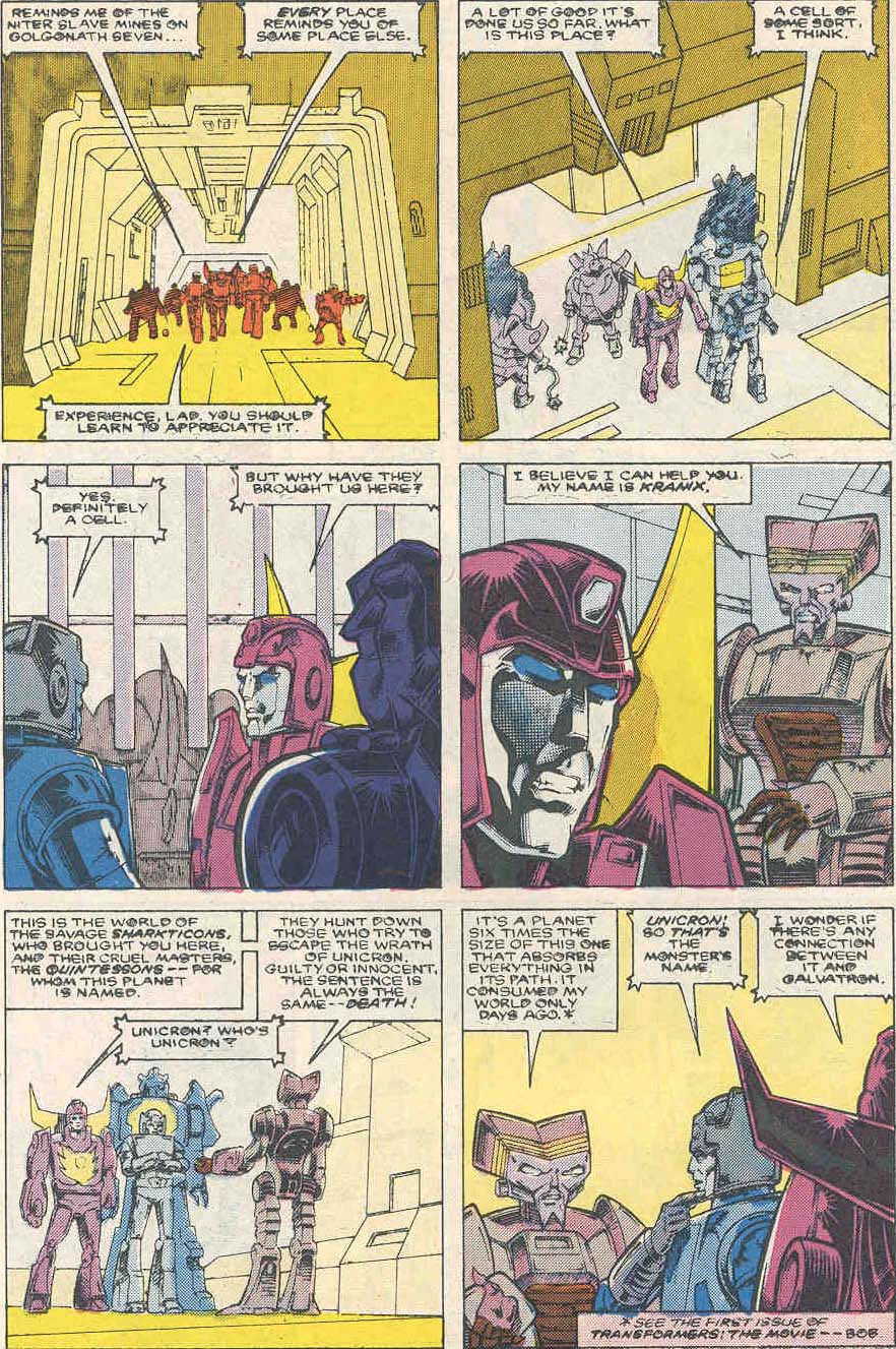 Read online The Transformers: The Movie comic -  Issue #2 - 17