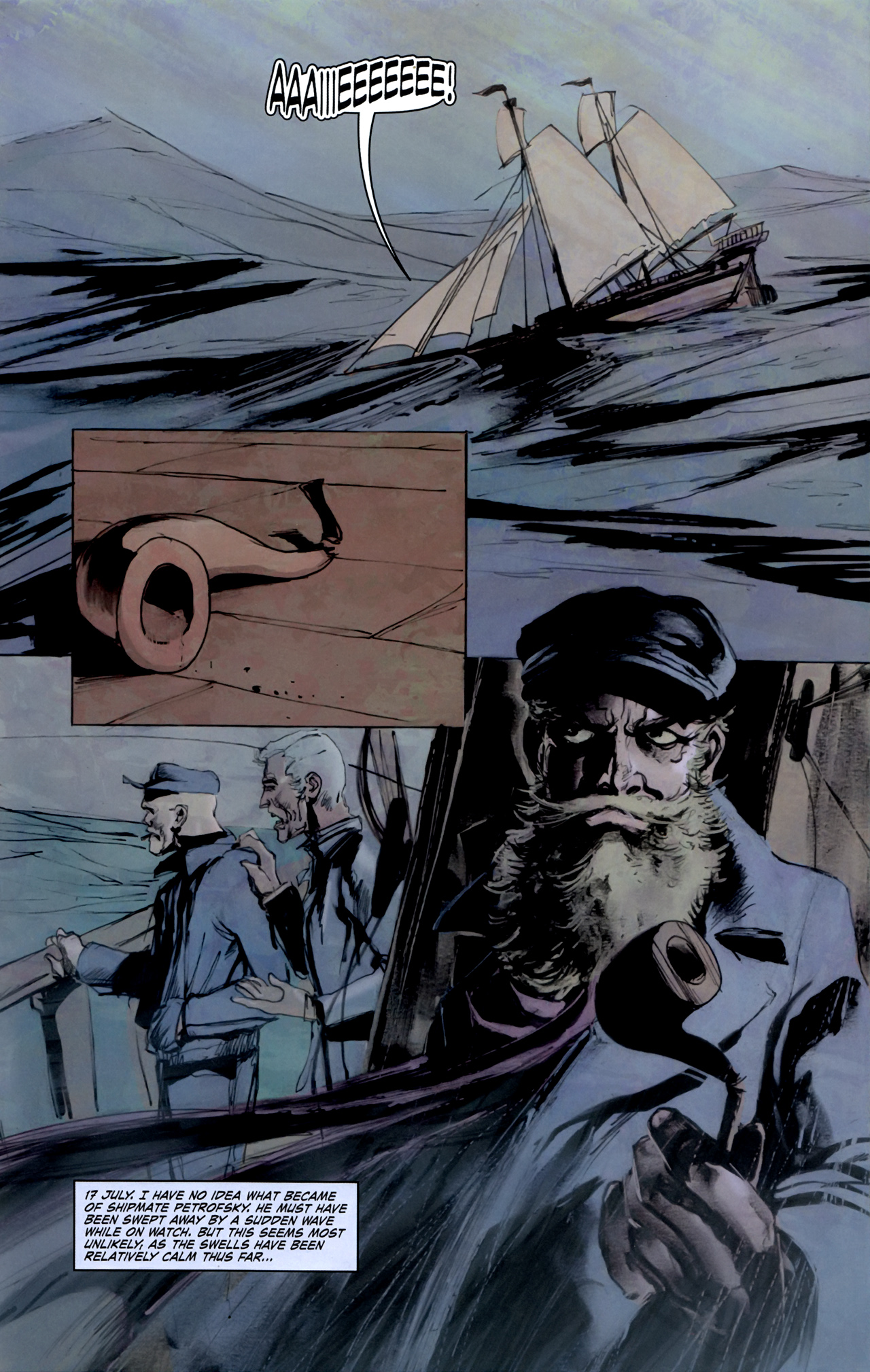 Read online Bram Stoker's Death Ship comic -  Issue #1 - 19