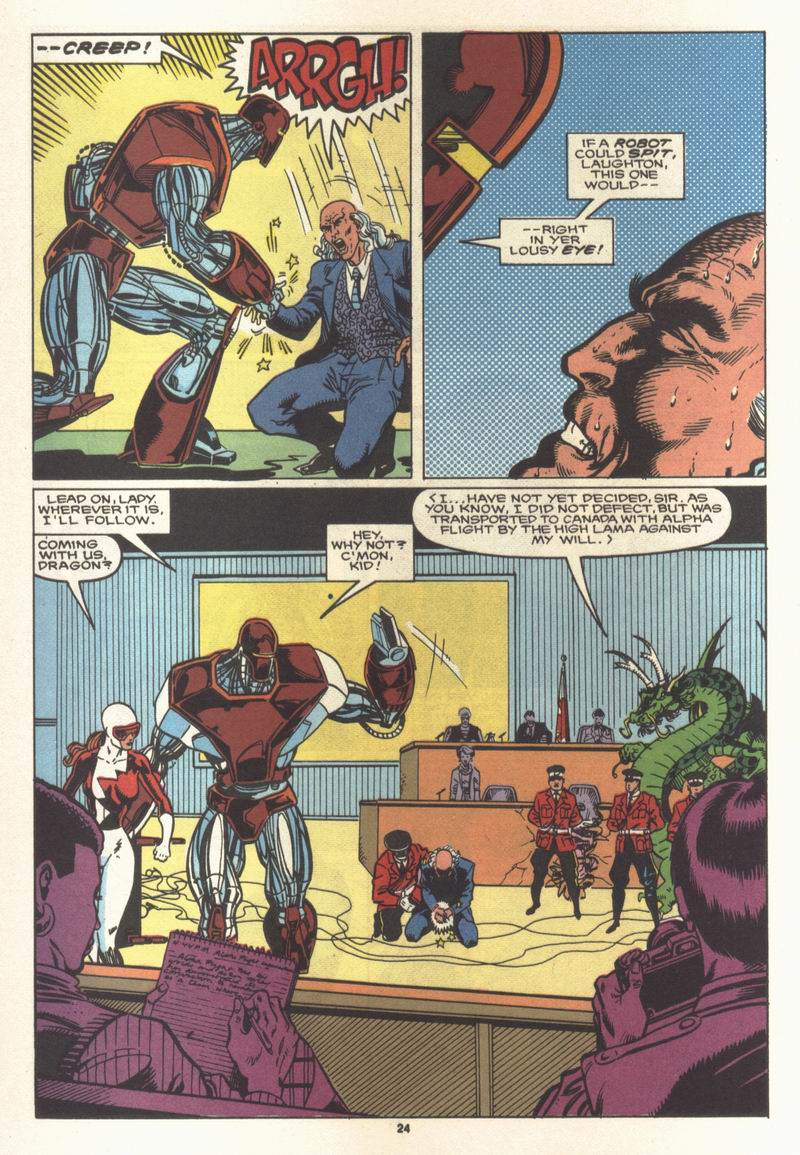 Read online Alpha Flight (1983) comic -  Issue #61 - 26