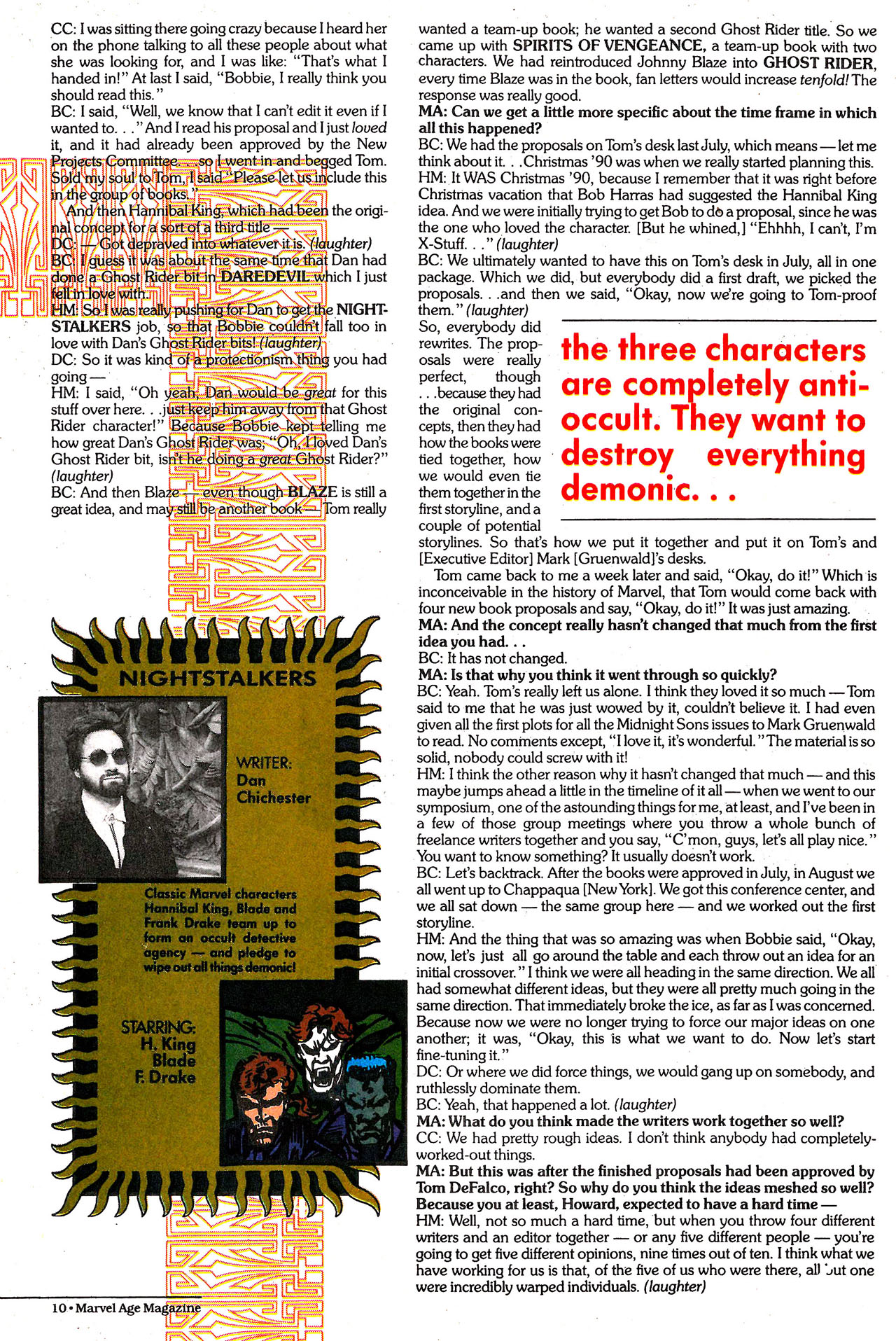 Read online Marvel Age comic -  Issue #115 - 12