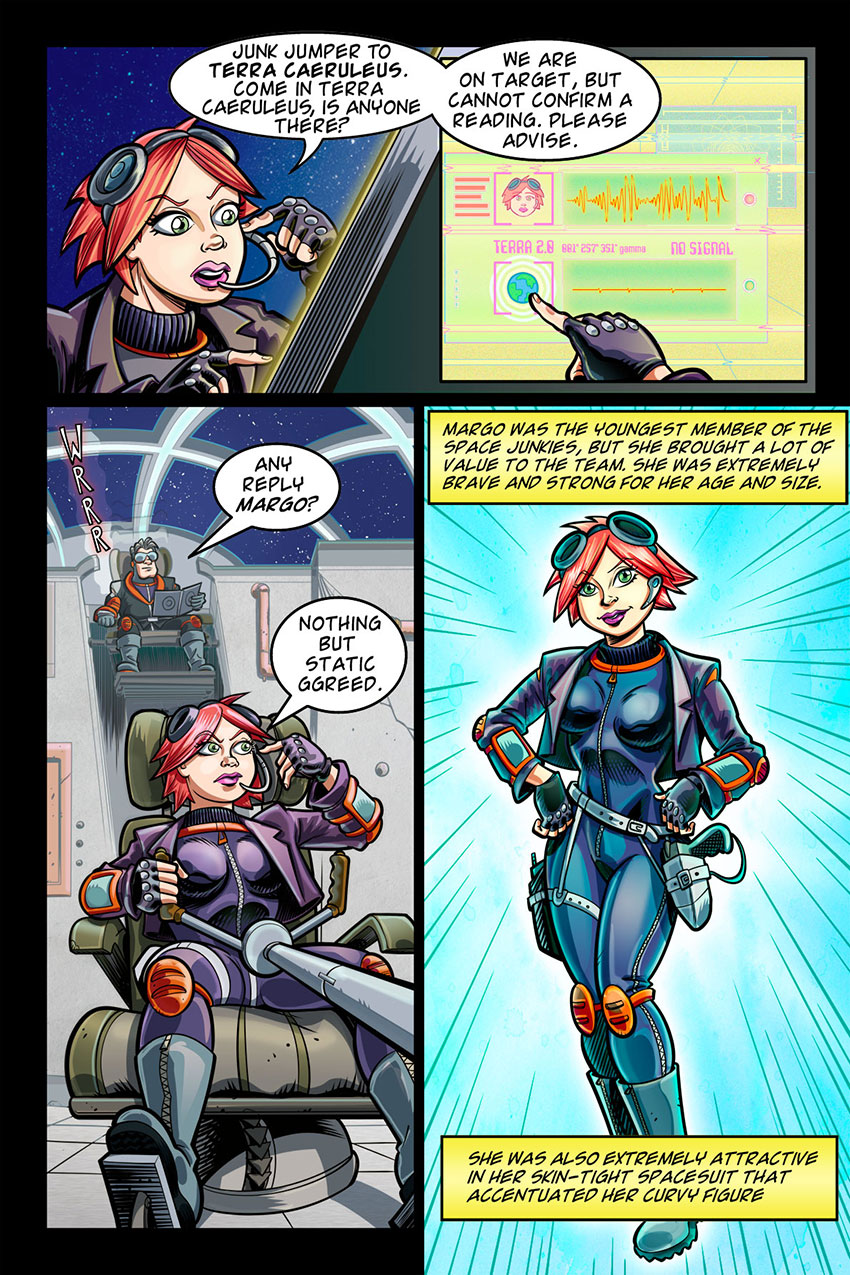 Read online Space Junkies comic -  Issue #1 - 9
