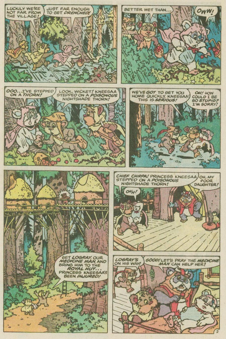 Read online Ewoks (1987) comic -  Issue #1 - 4