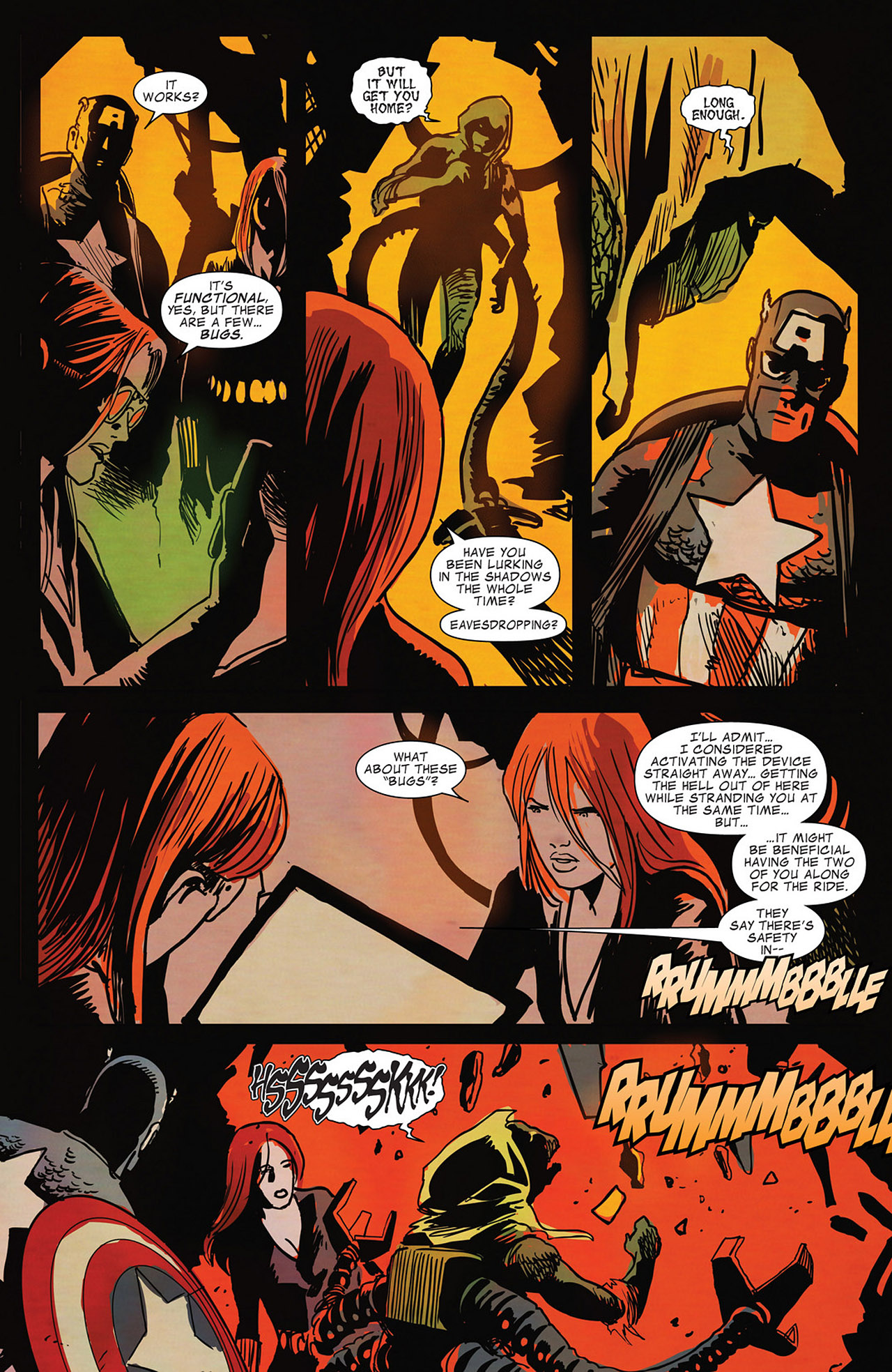 Captain America And Black Widow 639 Page 10