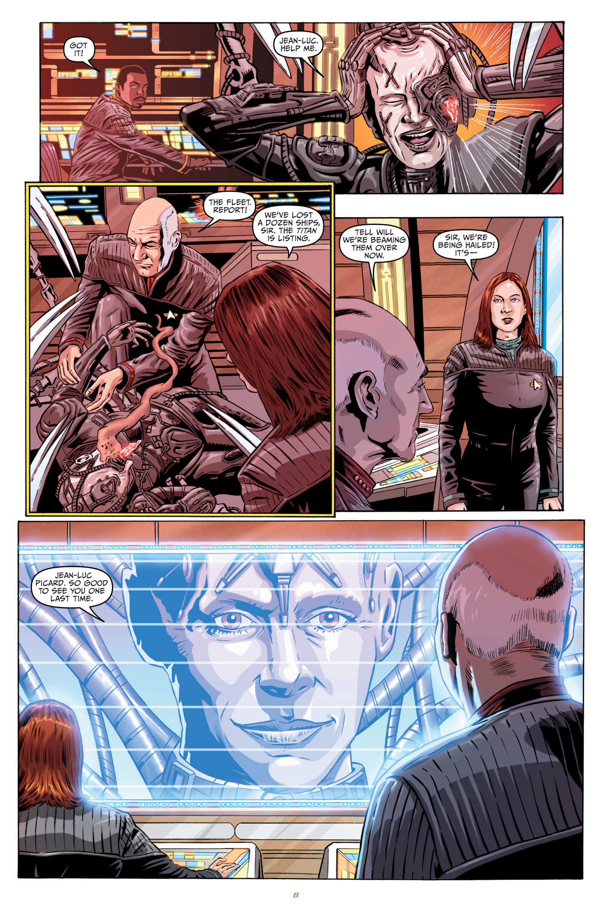 Read online Star Trek: The Next Generation - Hive comic -  Issue #3 - 11