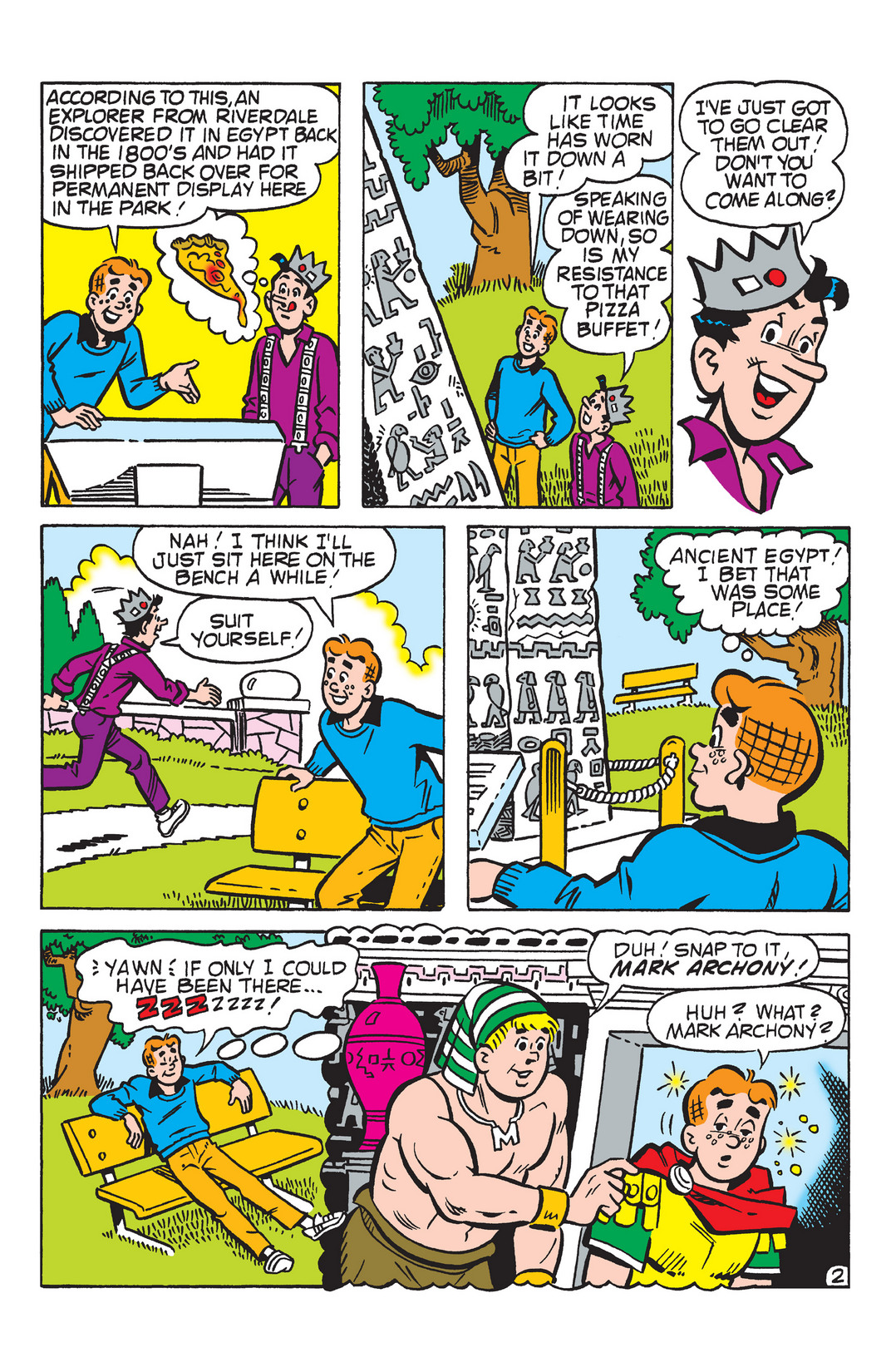 Read online Archie Through Time comic -  Issue # TPB (Part 1) - 78