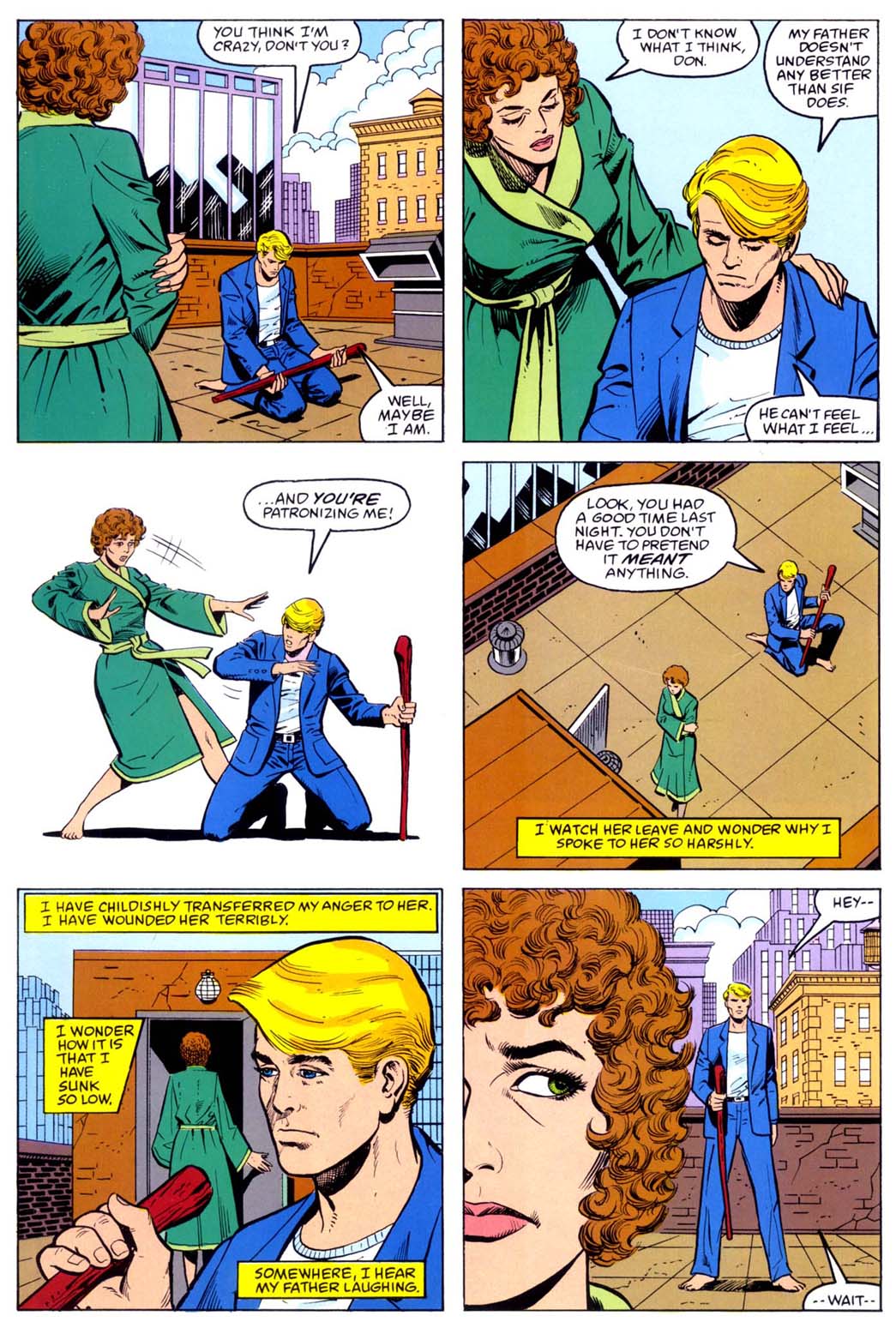 Read online Marvel Graphic Novel comic -  Issue #32 - Thor - Whom the Gods Would Destroy - 16