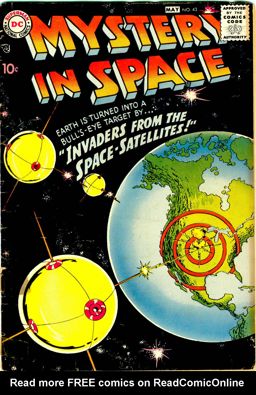 Read online Mystery in Space (1951) comic -  Issue #43 - 1