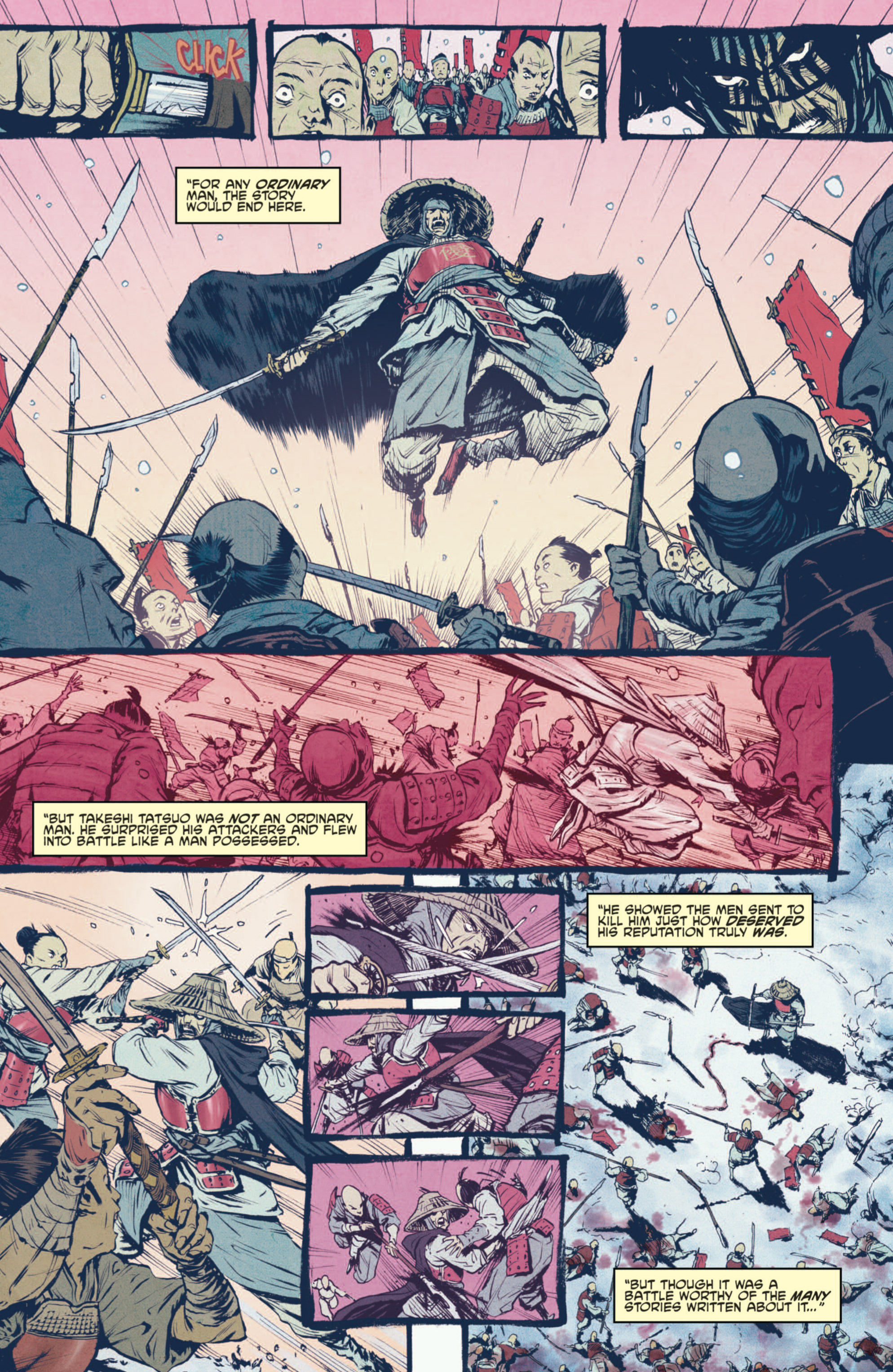 Read online Teenage Mutant Ninja Turtles: The Secret History of the Foot Clan comic -  Issue #1 - 4