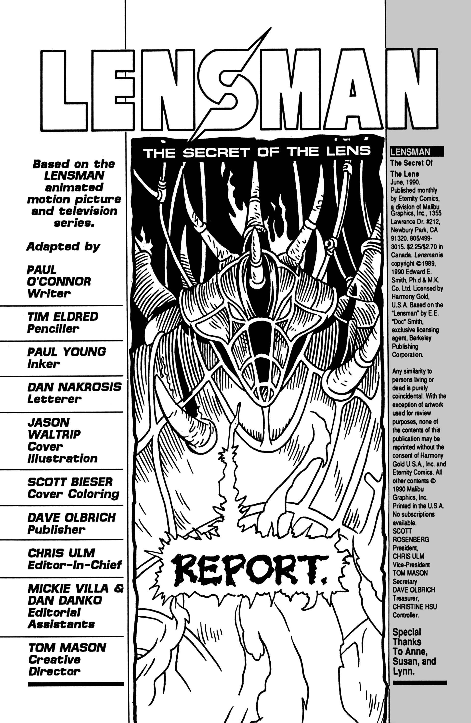 Read online Lensman: The Secret of the Lens comic -  Issue #3 - 2