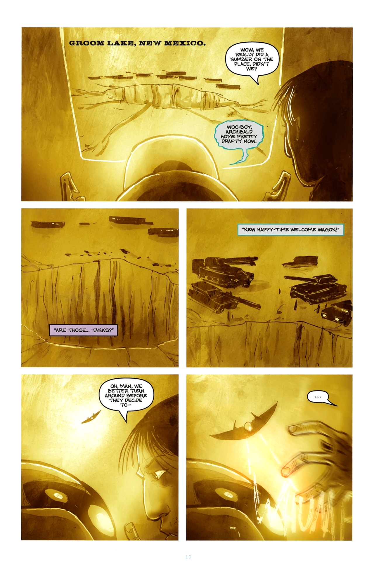 Read online Groom Lake comic -  Issue #4 - 13