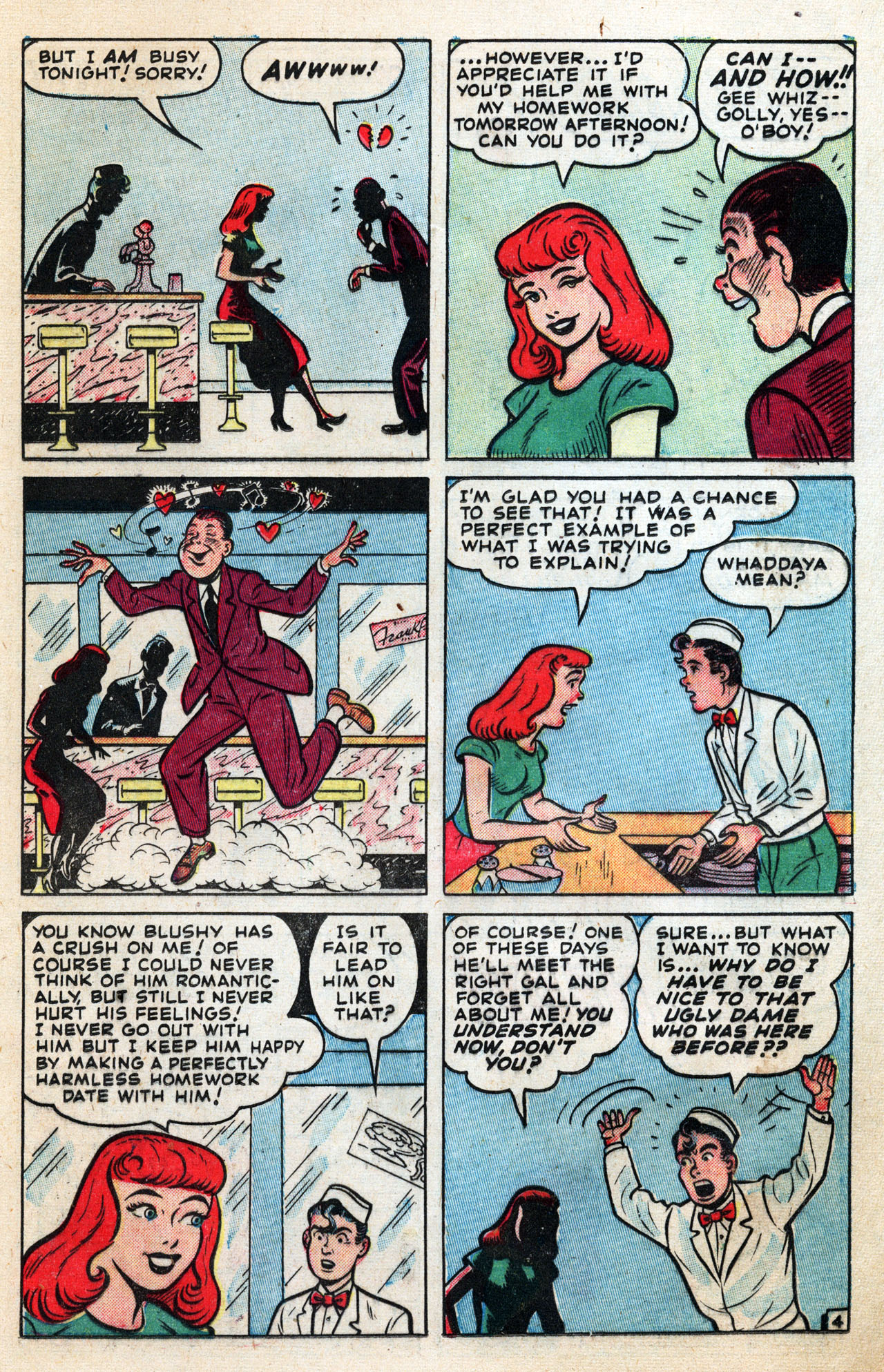 Read online Patsy Walker comic -  Issue #38 - 35