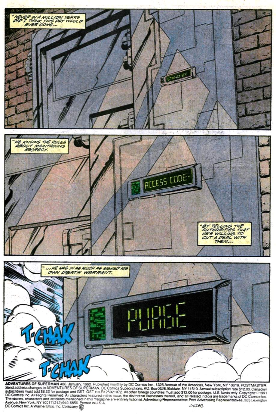 Read online Adventures of Superman (1987) comic -  Issue #486 - 2