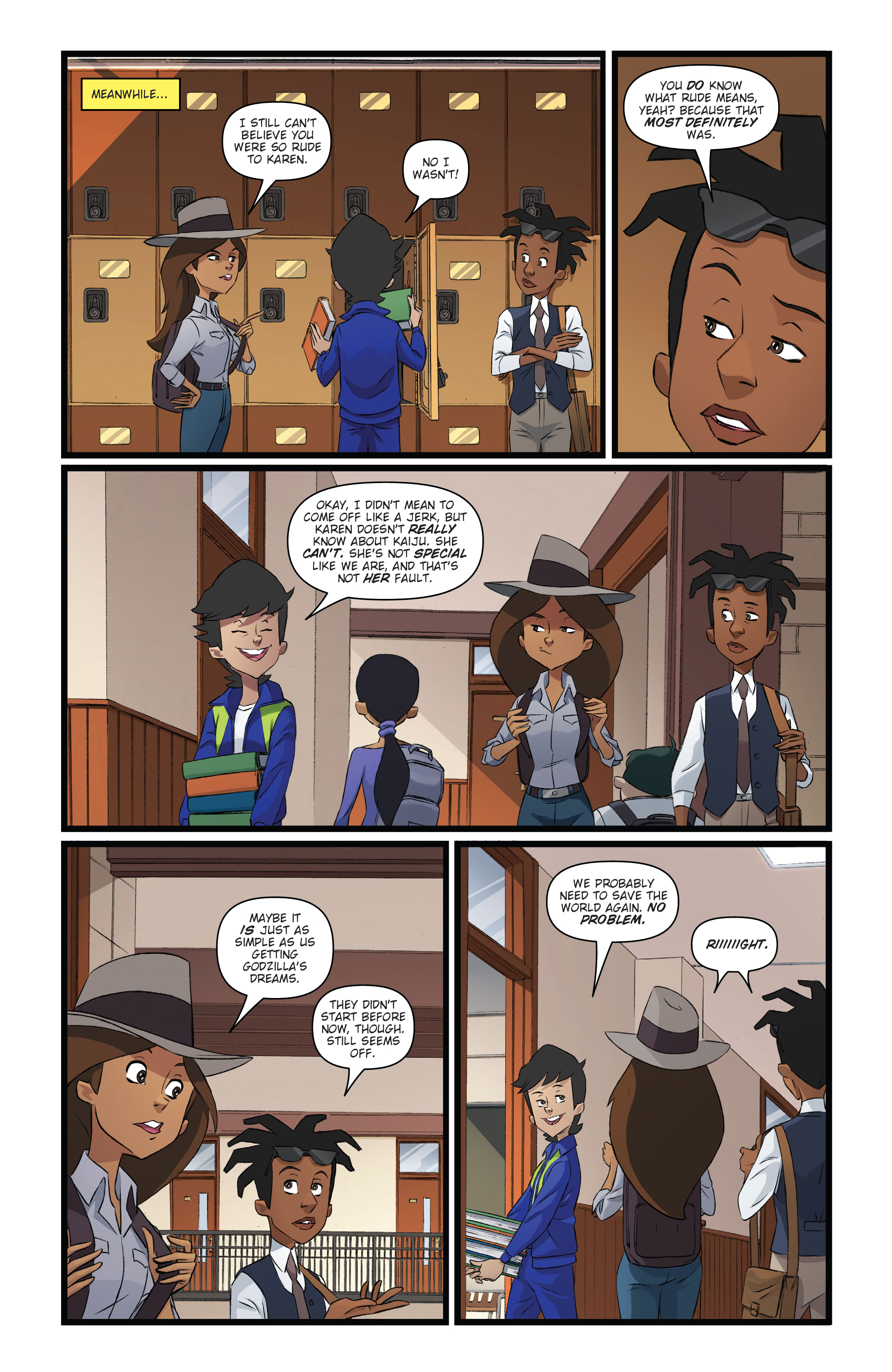 Read online Godzilla: Monsters & Protectors - All Hail the King! comic -  Issue #2 - 16