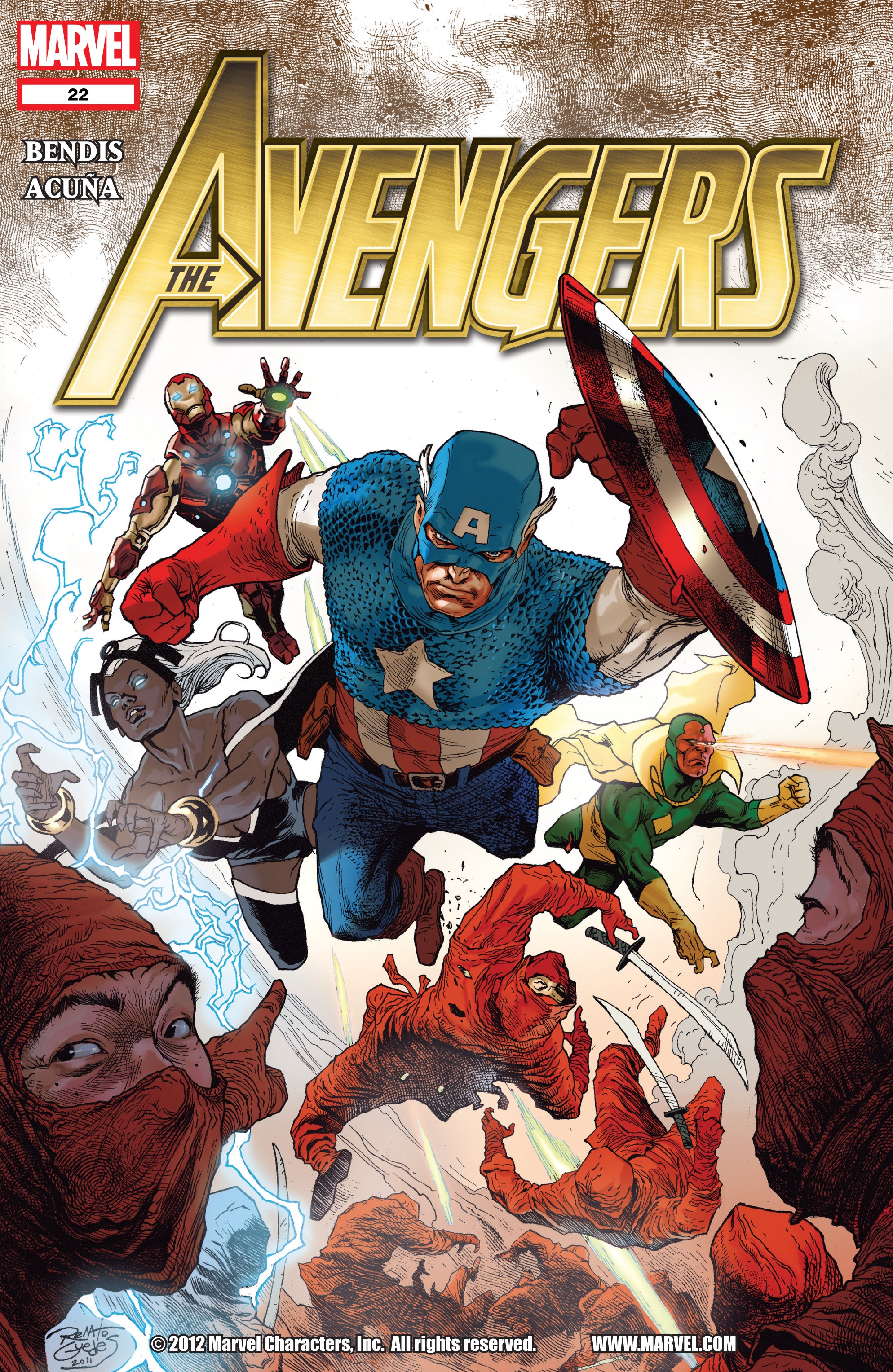 Read online Avengers (2010) comic -  Issue #23 - 1