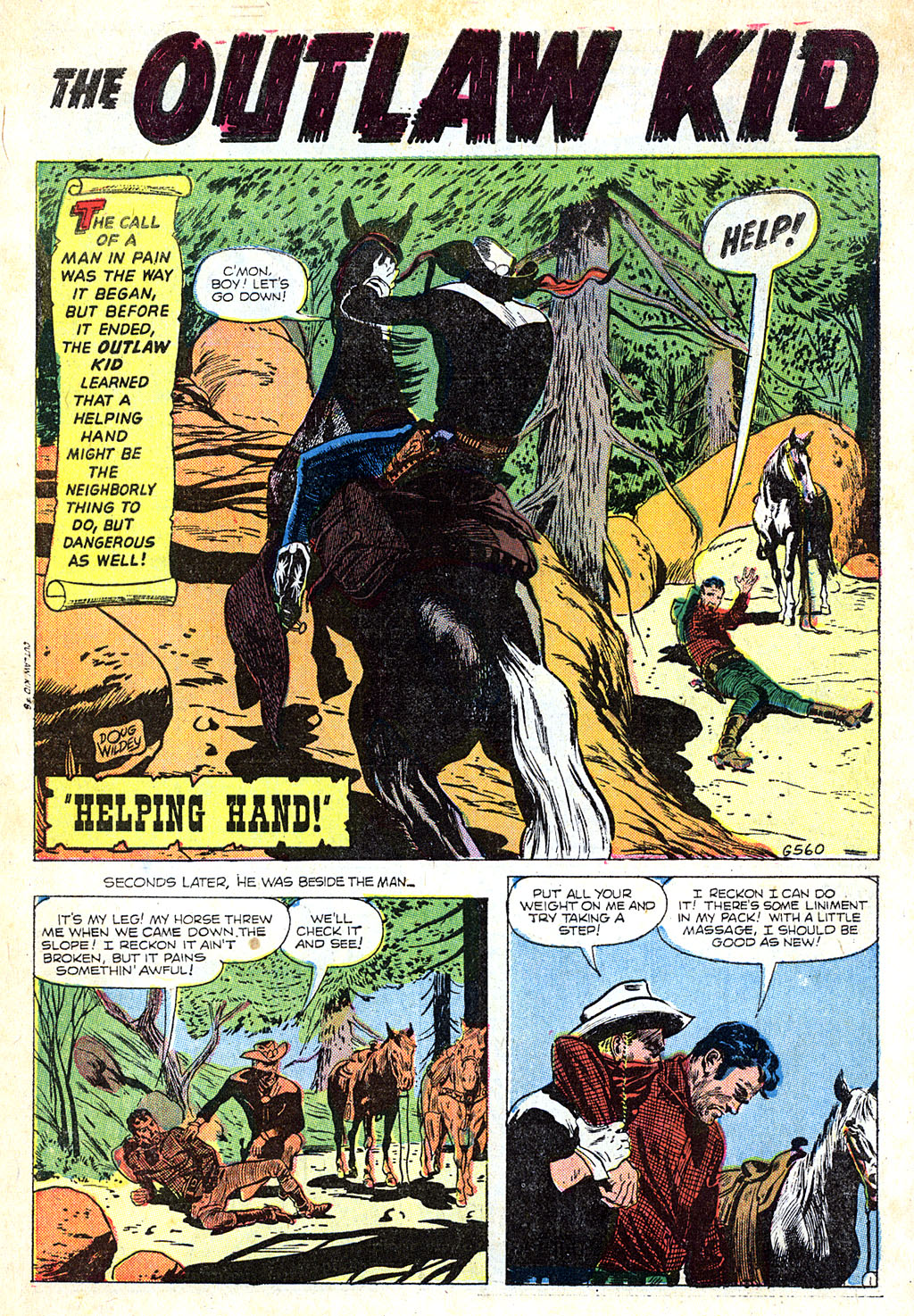 Read online The Outlaw Kid (1954) comic -  Issue #8 - 3