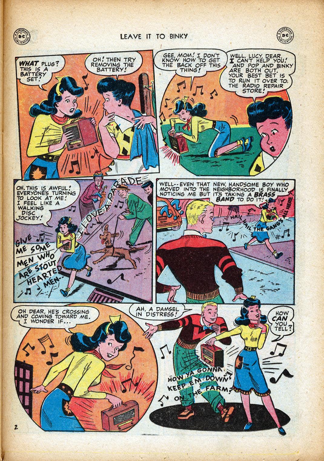 Read online Leave it to Binky comic -  Issue #1 - 37