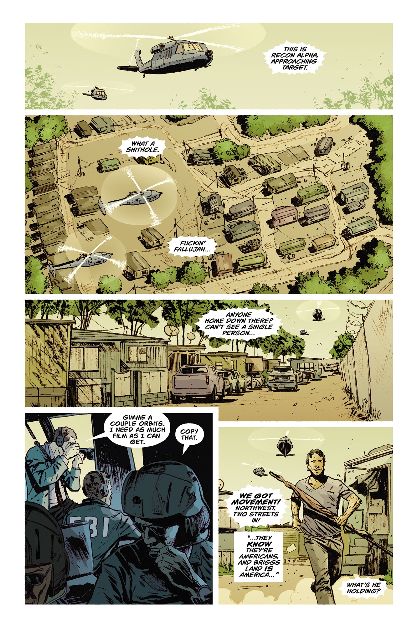Read online Briggs Land: Lone Wolves comic -  Issue #1 - 6