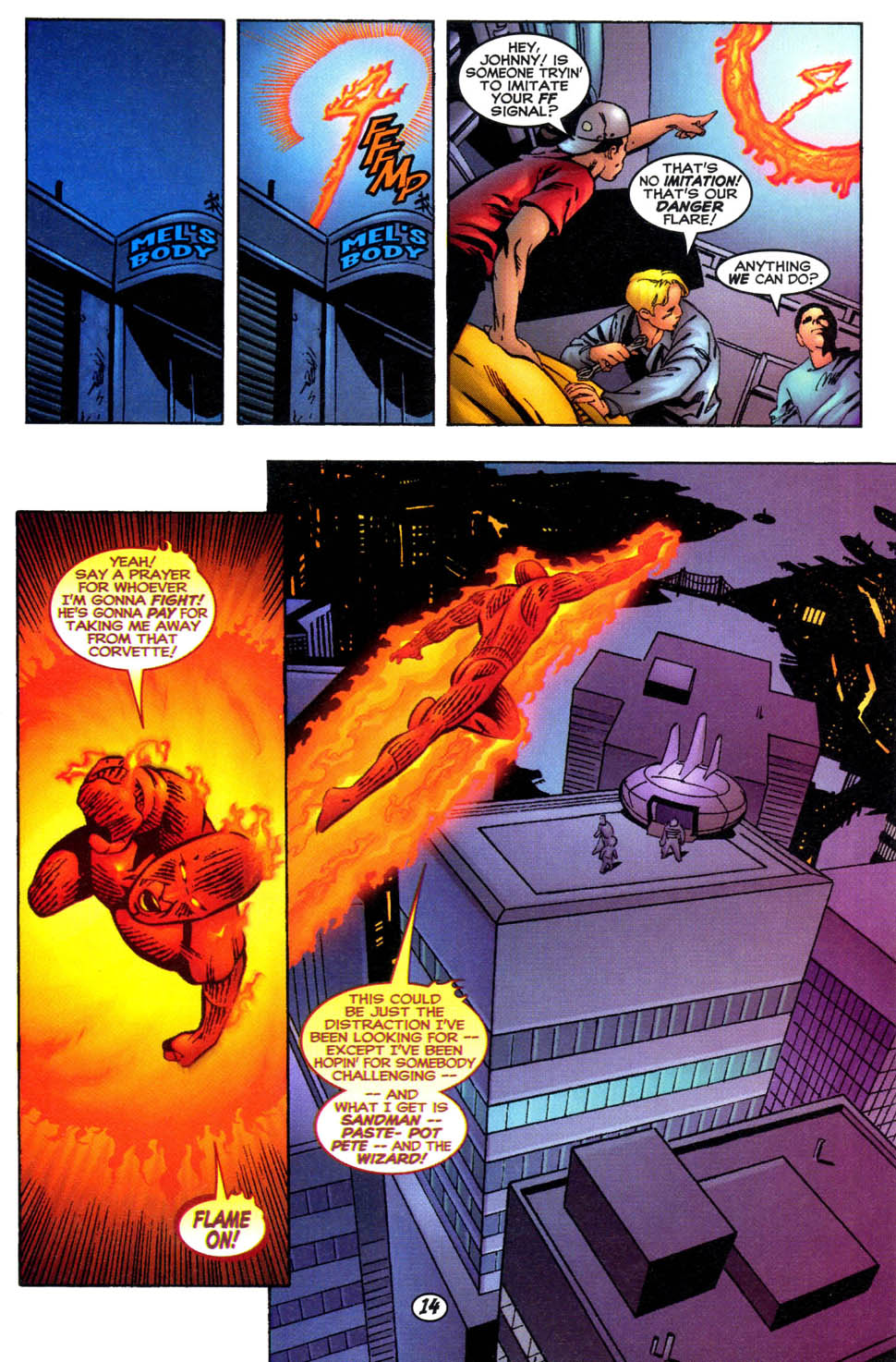 Read online Fantastic Four: Fireworks comic -  Issue #1 - 14