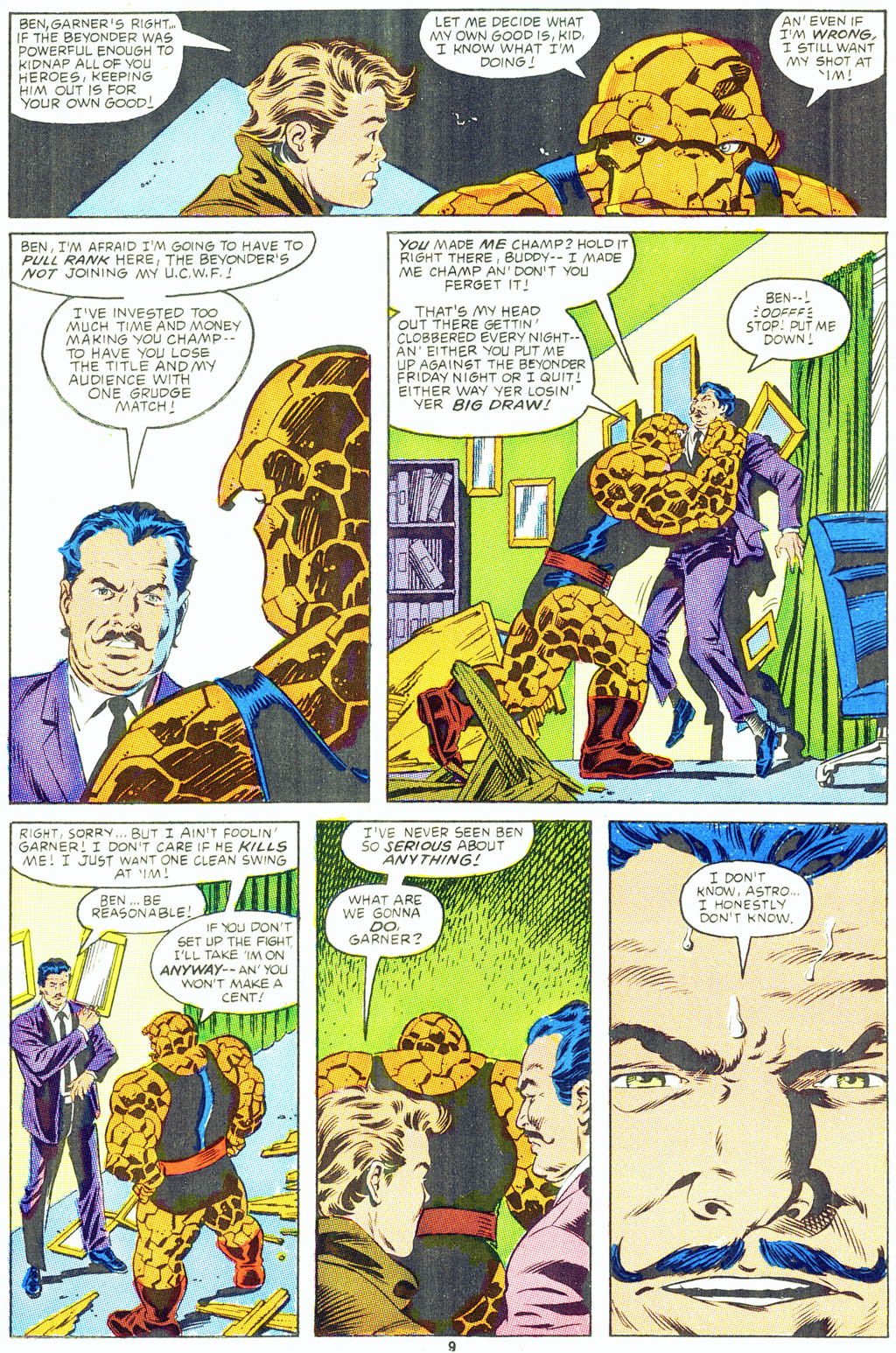 Read online The Thing comic -  Issue #30 - 10