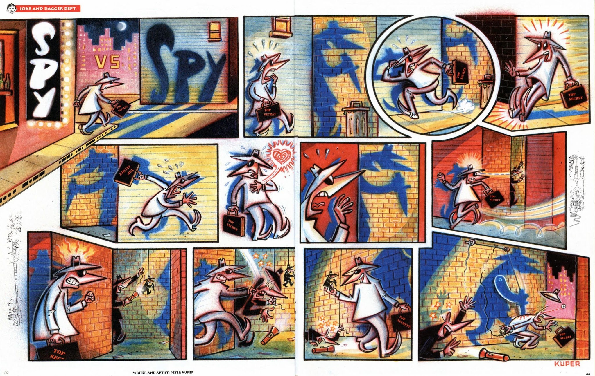 Read online Spy vs. Spy: The Complete Casebook comic -  Issue # TPB - 468