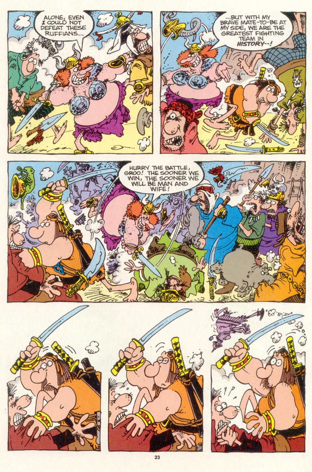 Read online Sergio Aragonés Groo the Wanderer comic -  Issue #117 - 25