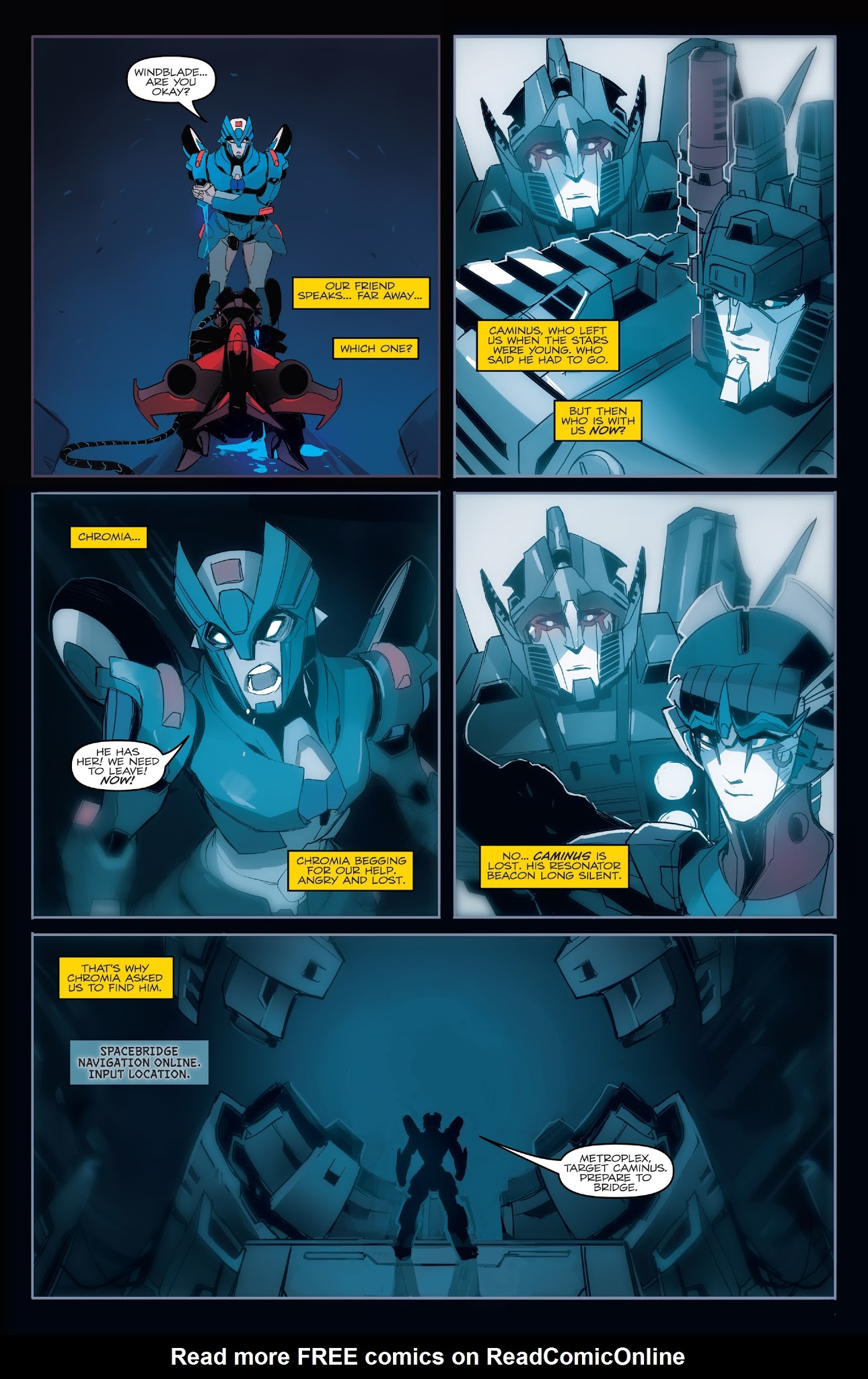 Read online The Transformers: Windblade (2018) comic -  Issue # TPB - 94