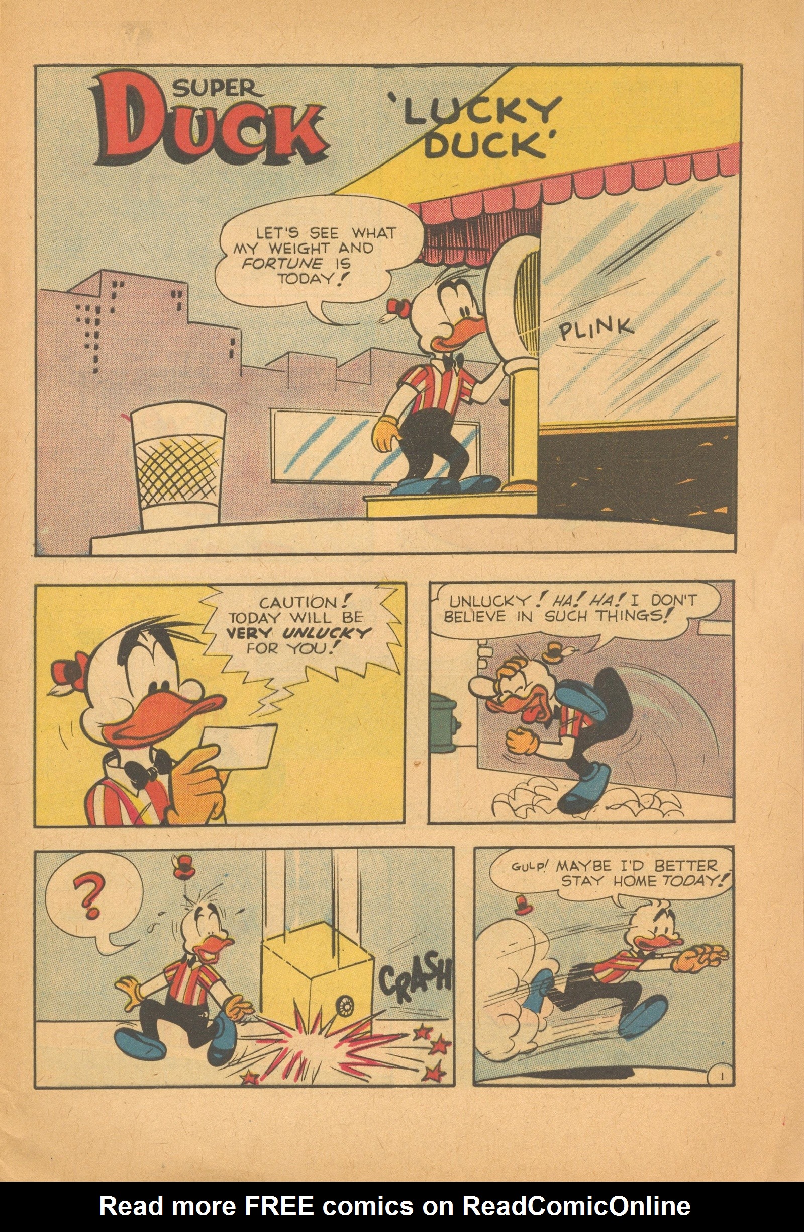 Read online Super Duck Comics comic -  Issue #93 - 29