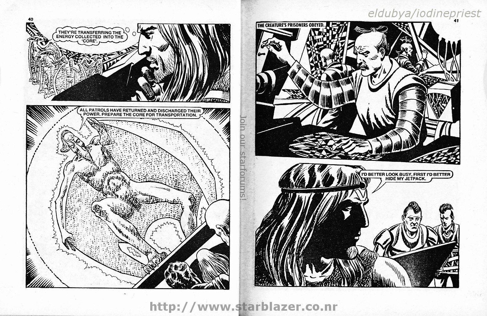 Read online Starblazer comic -  Issue #180 - 22