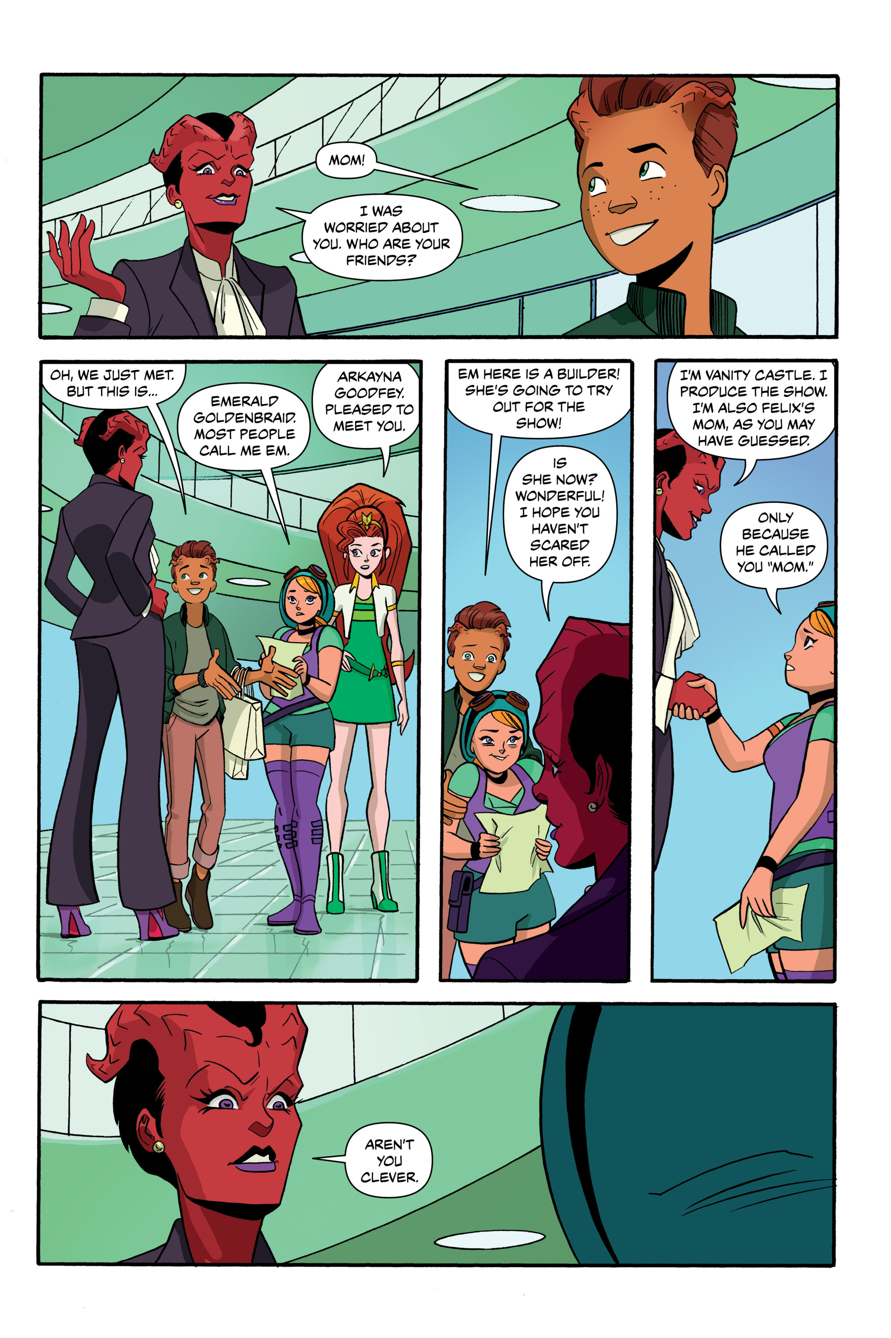 Read online Mysticons comic -  Issue # TPB 2 - 13