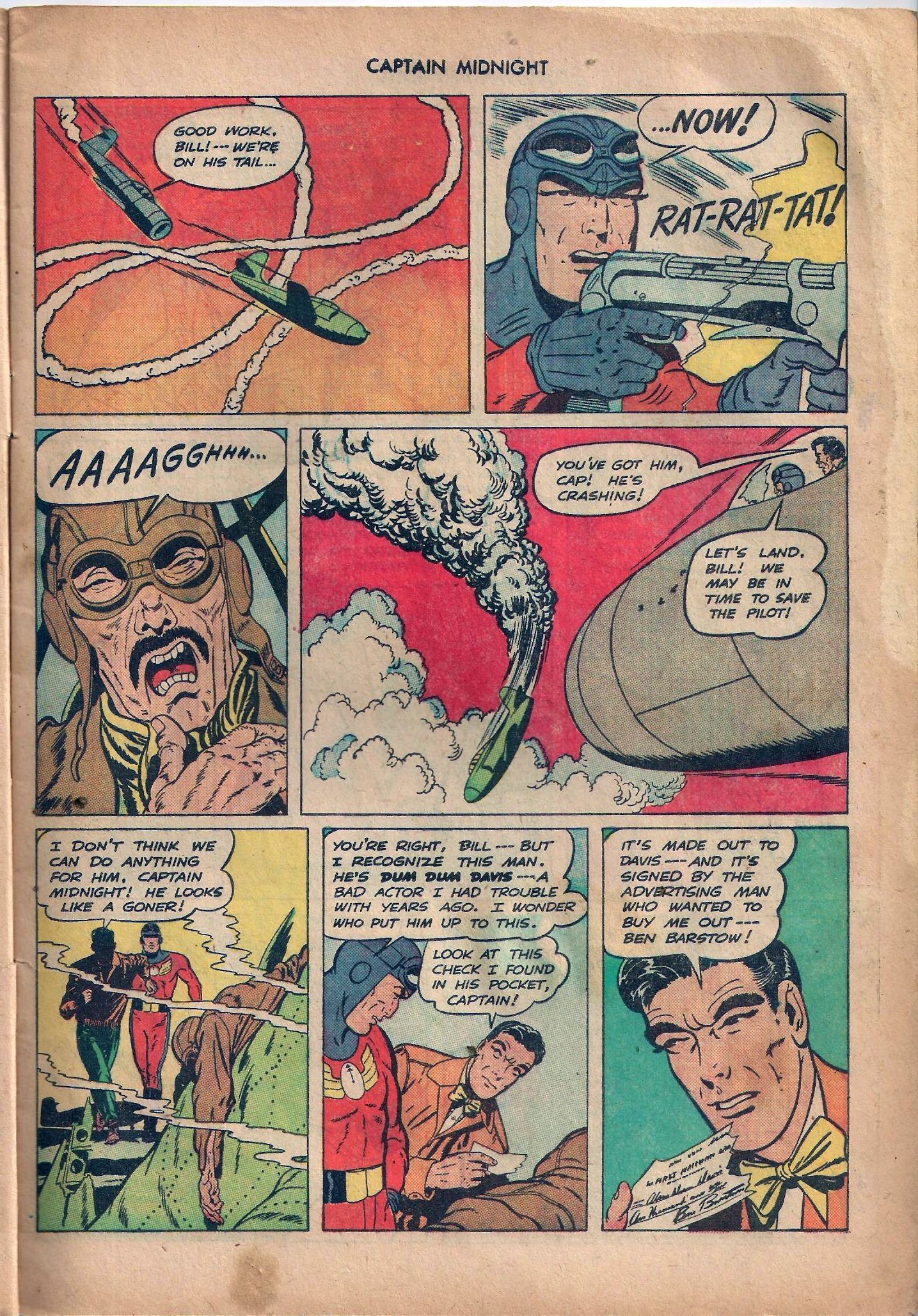 Read online Captain Midnight (1942) comic -  Issue #59 - 8